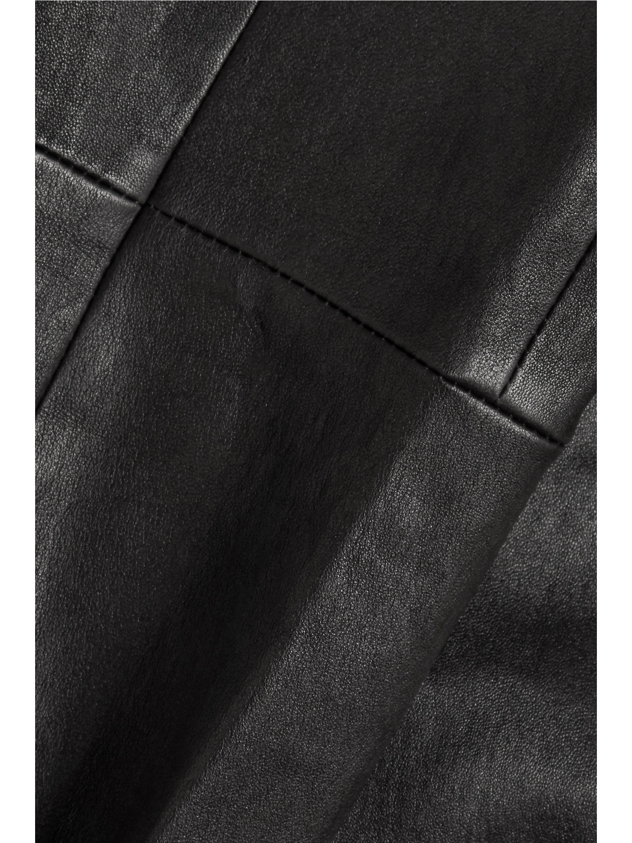 THE ROW MOTO STRETCH-LEATHER LEGGINGS