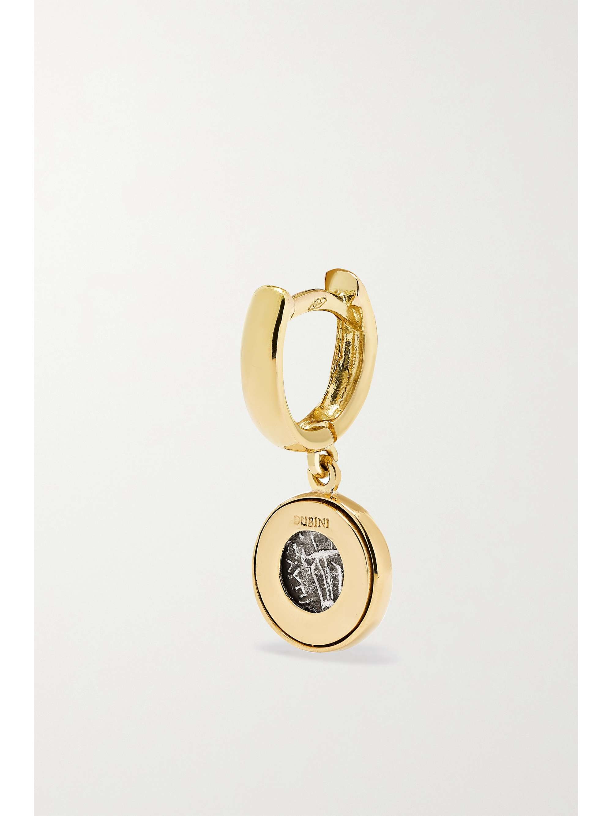 DUBINI 18-karat gold hoop earrings