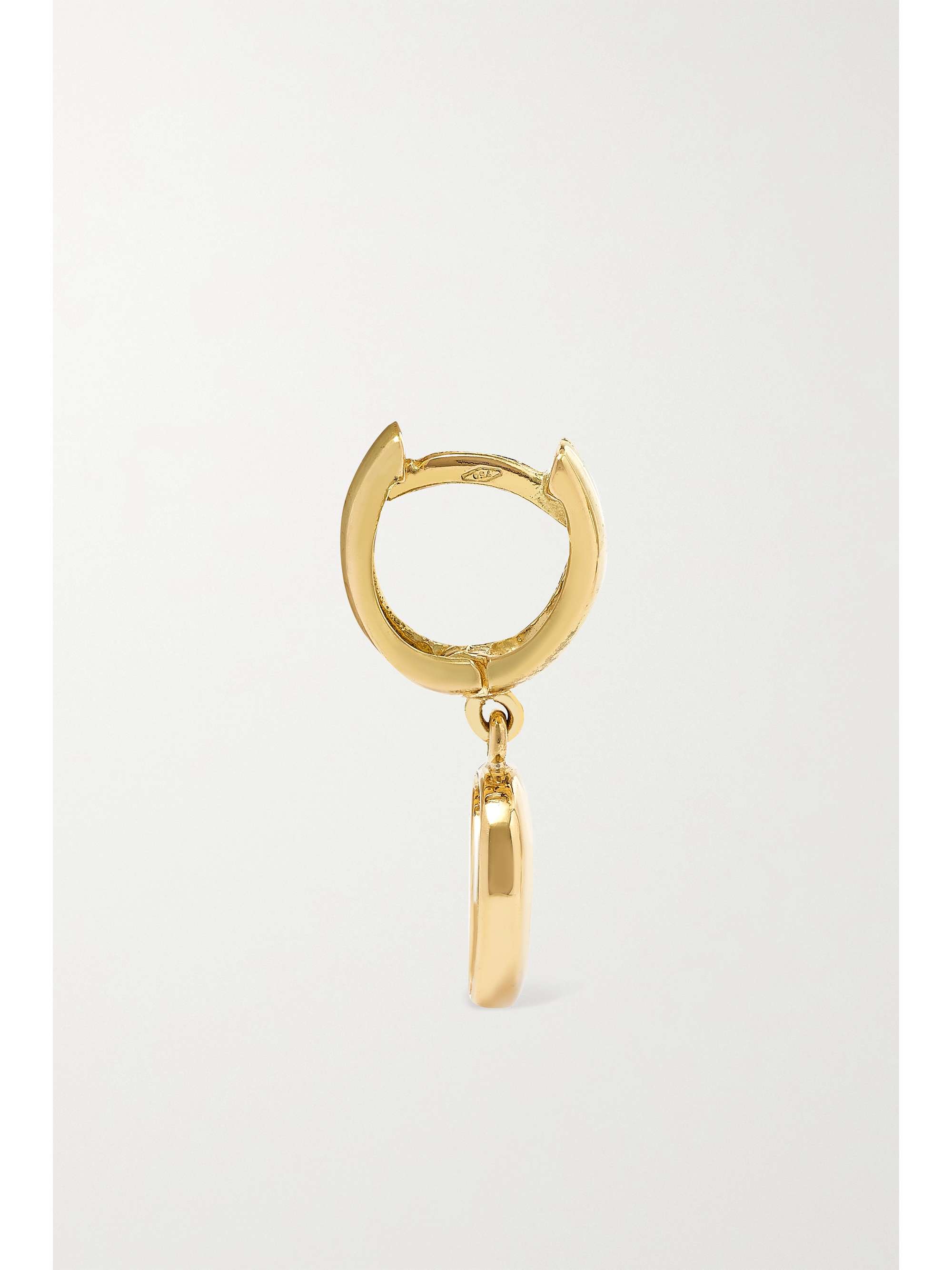 DUBINI 18-karat gold hoop earrings