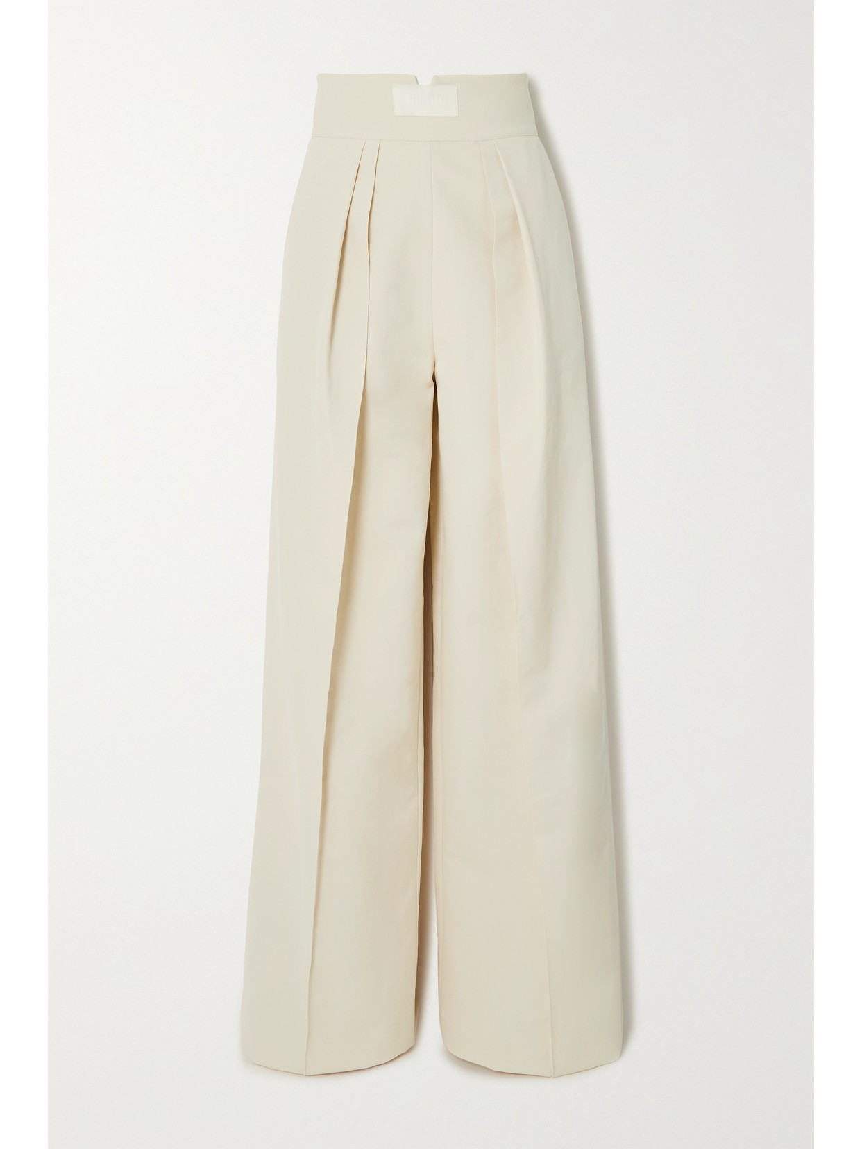 Maticevski - Reason Crepe Wide-leg Pants - Cream