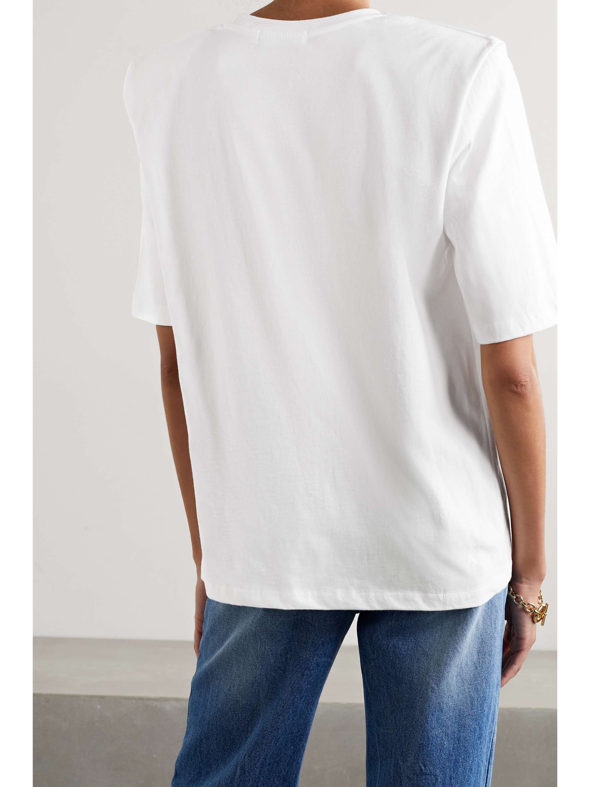 THE FRANKIE SHOP Carrington organic cottonjersey Tshirt NETAPORTER