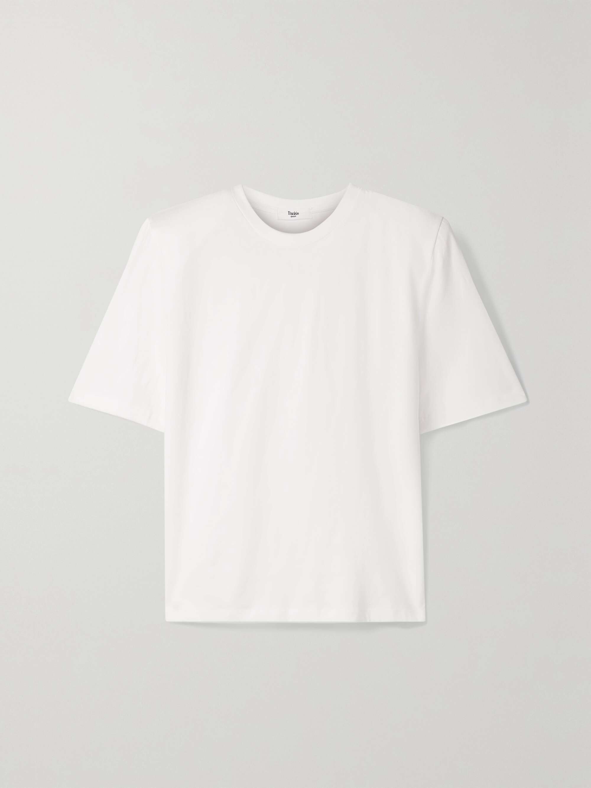 THE FRANKIE SHOP Carrington organic cottonjersey Tshirt NETAPORTER