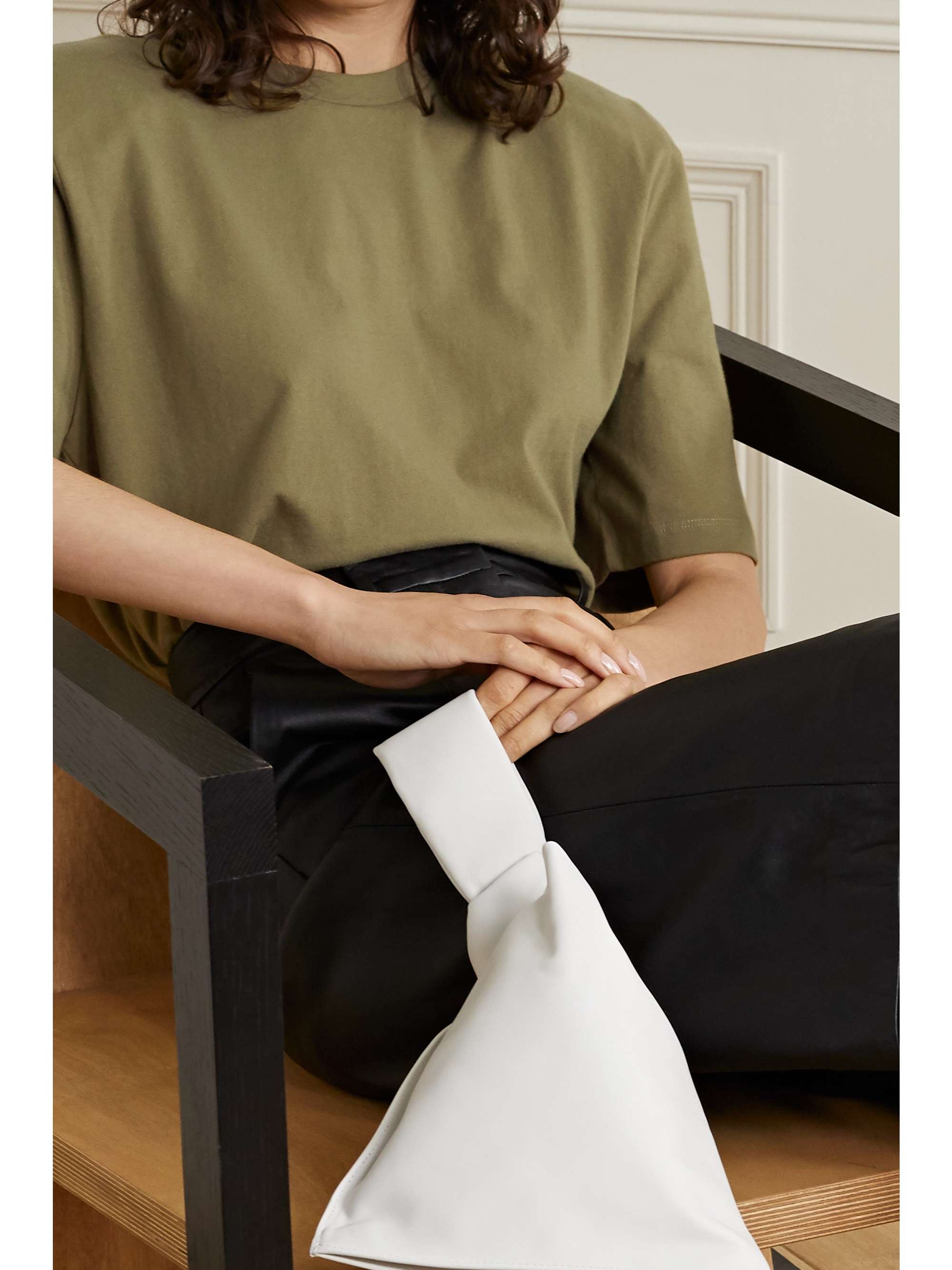 THE FRANKIE SHOP Carrington cottonjersey Tshirt NETAPORTER