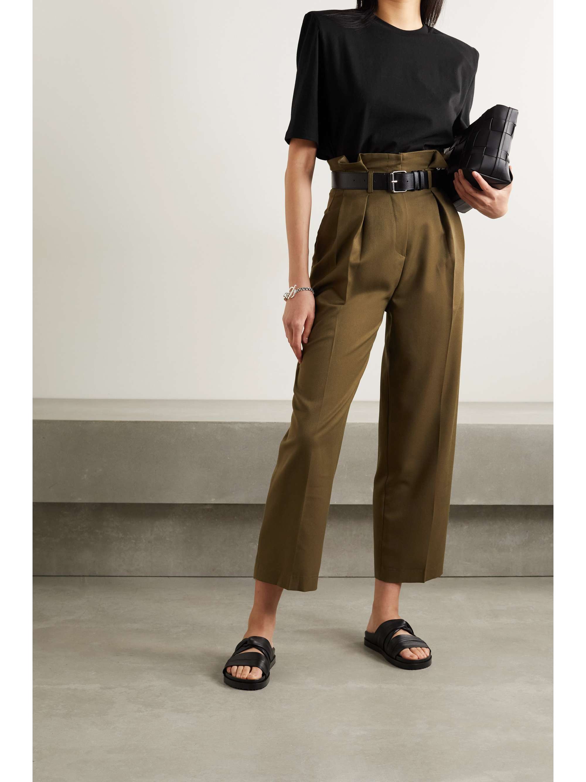 FRANKIE SHOP Carrington cottonjersey Tshirt NETAPORTER