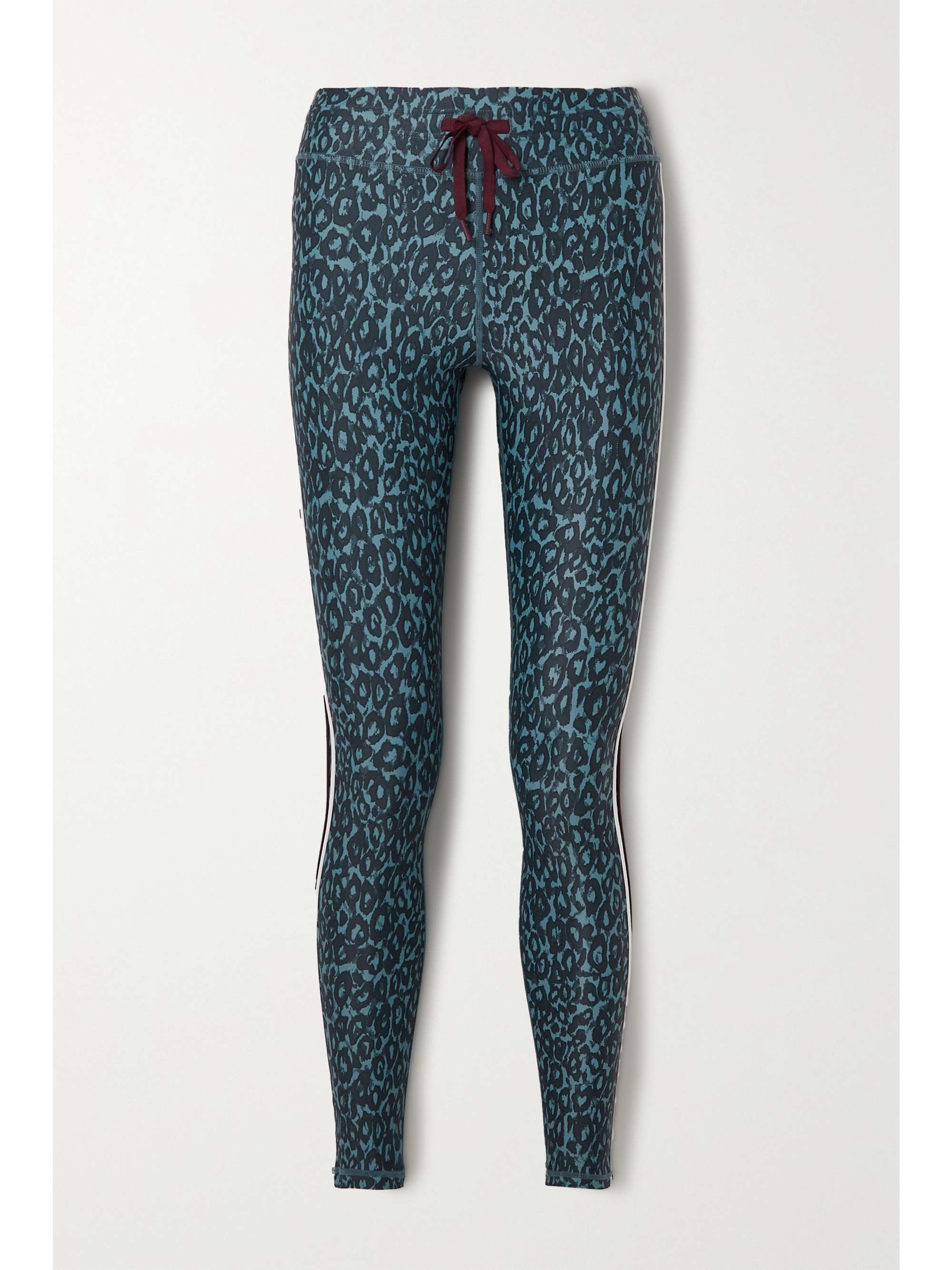 blue patterned leggings