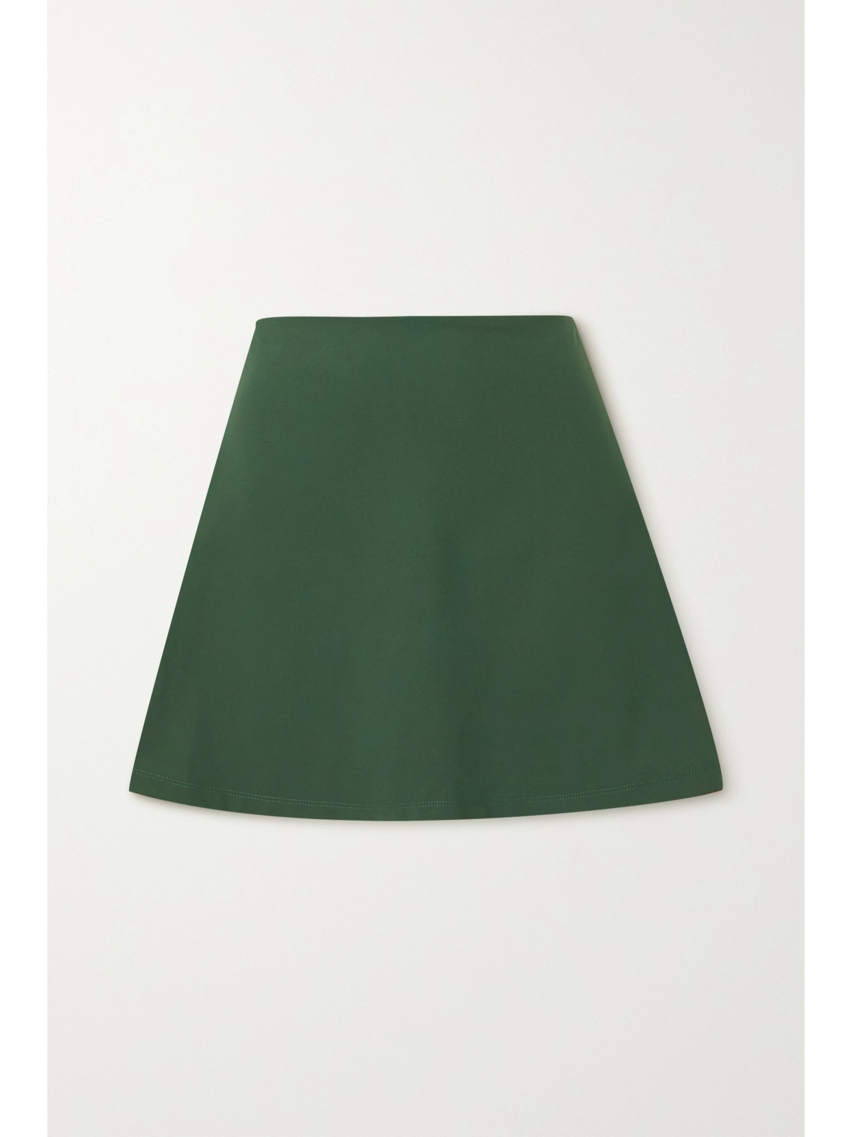 Girlfriend Collective + Net Sustain Compressive Stretch Recycled Tennis Skirt In Green
