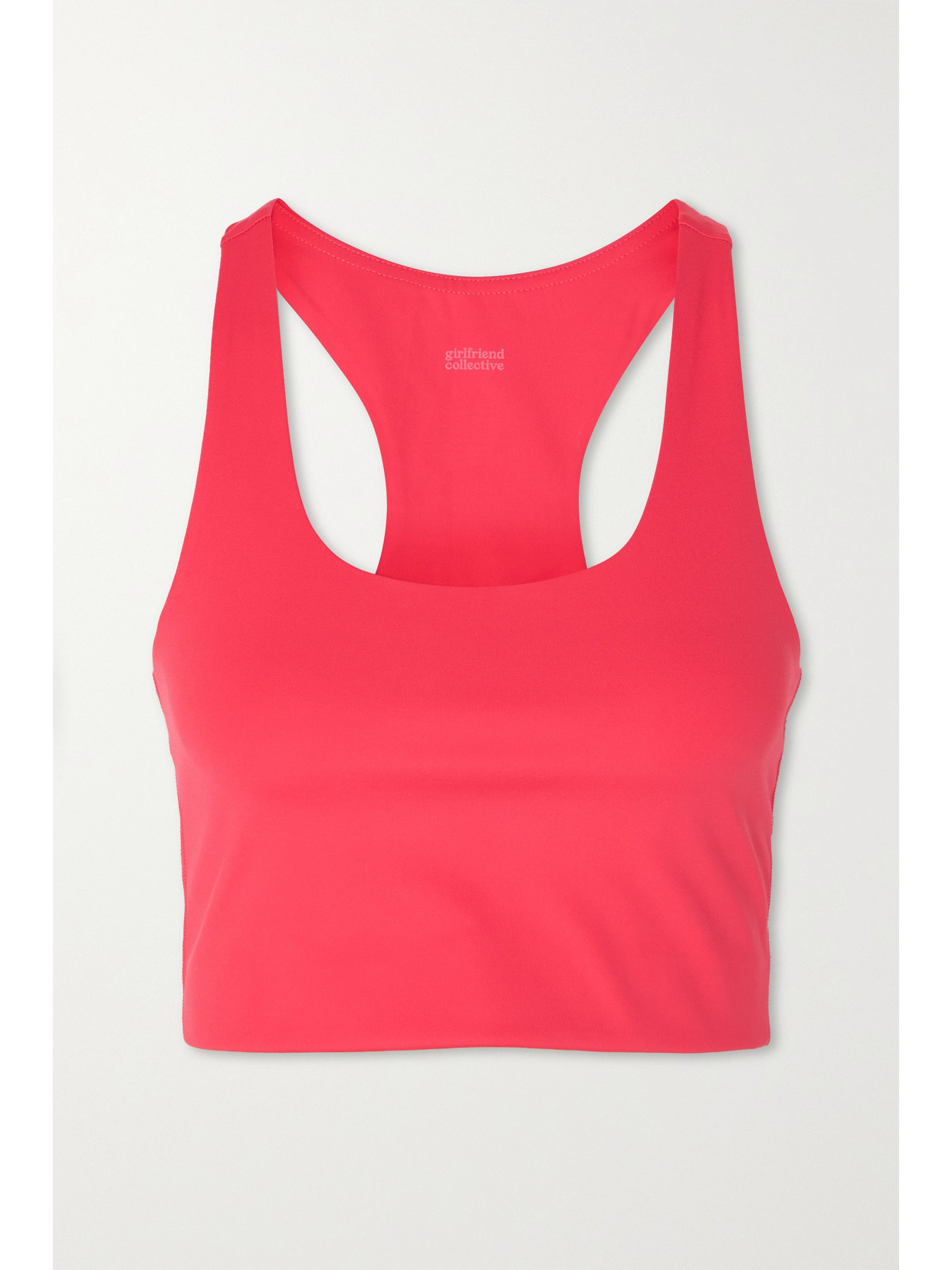 Girlfriend Collective + Net Sustain Paloma Recycled Stretch Sports Bra In Pink
