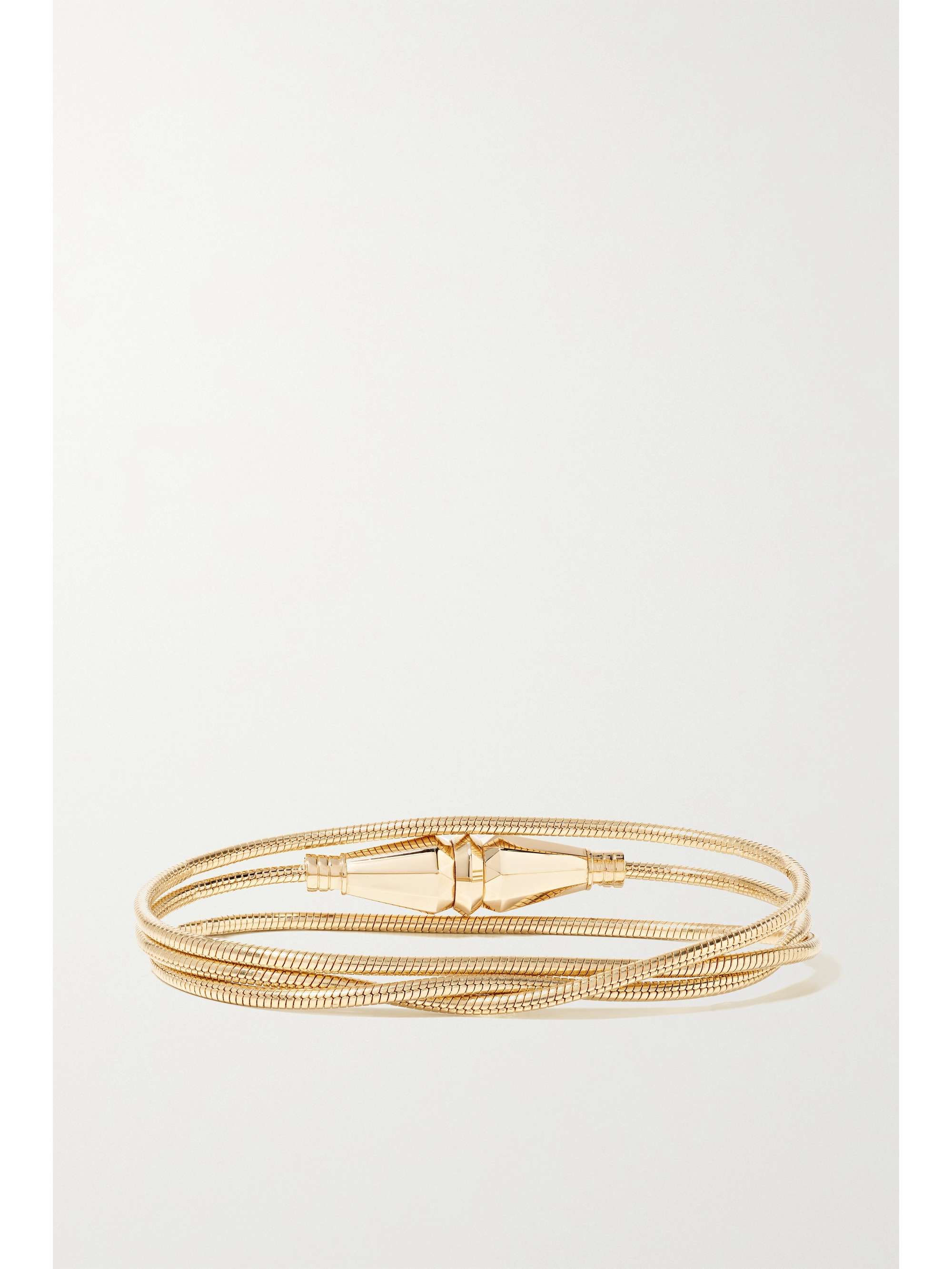 BOUCHERON Jack de Boucheron 18-karat gold wrap bracelet | NET-A-PORTER