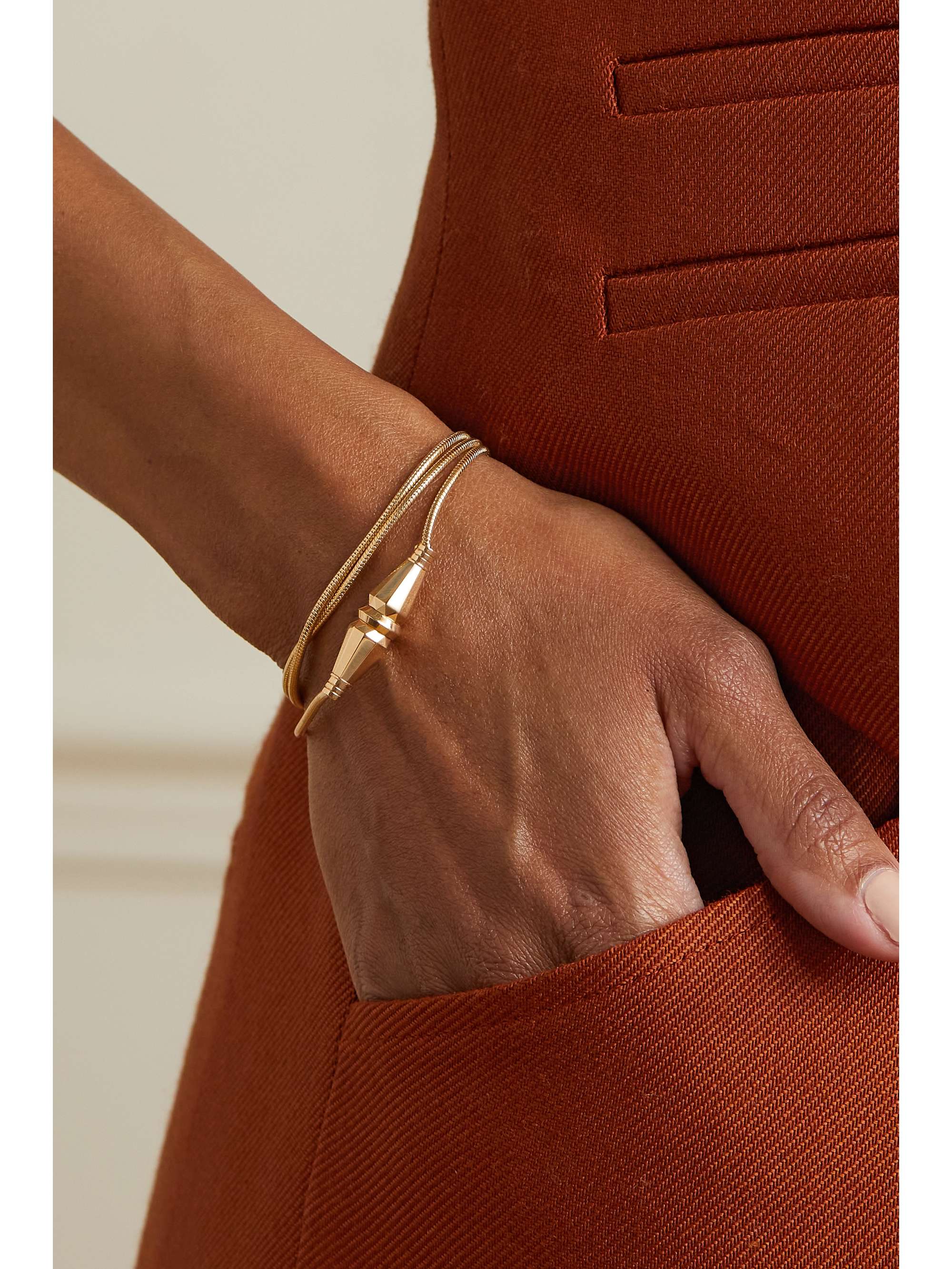 BOUCHERON Jack de Boucheron 18-karat gold wrap bracelet