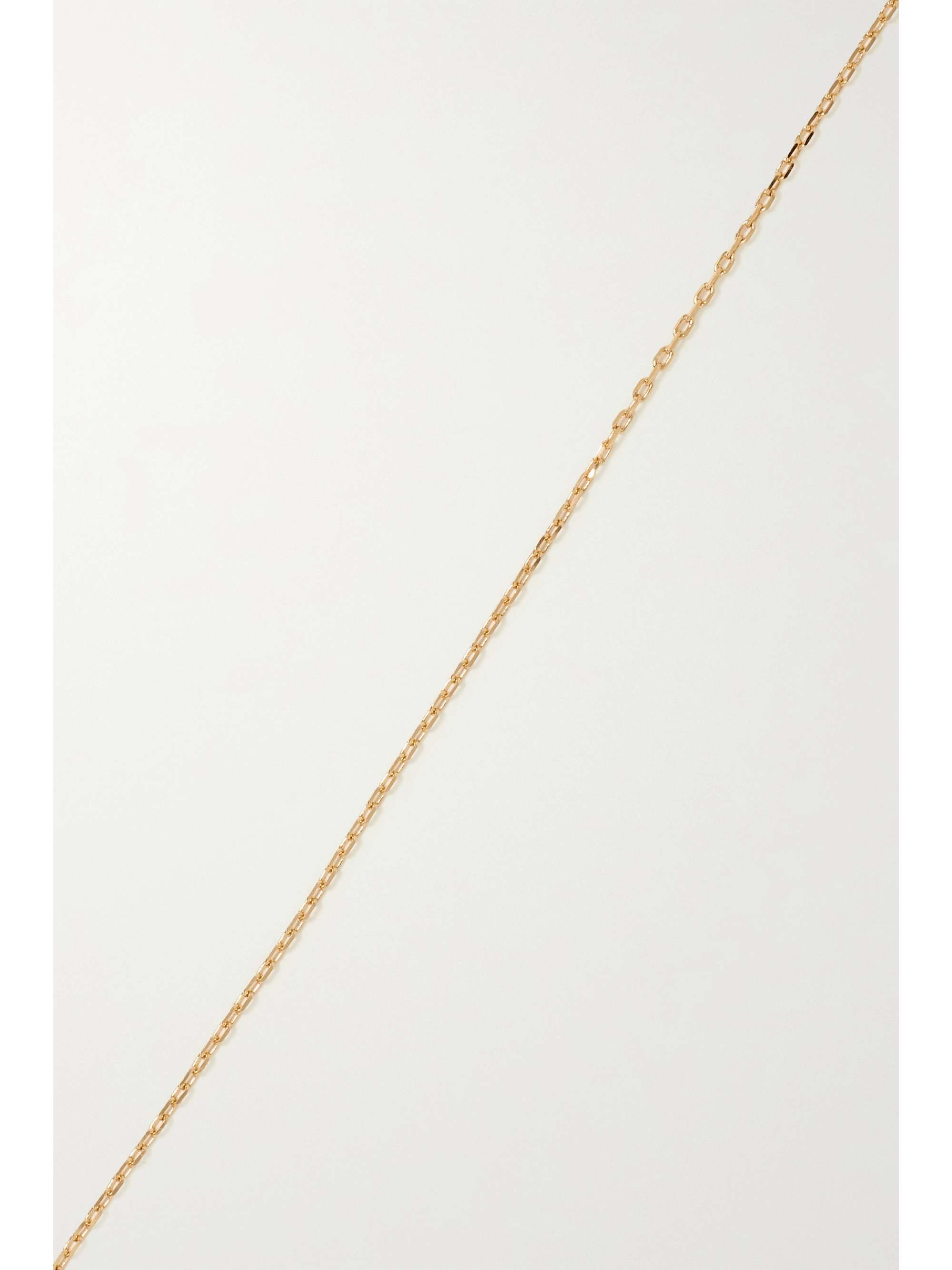BOUCHERON Quatre Red Edition 18-karat yellow, white and rose gold, ceramic and diamond necklace