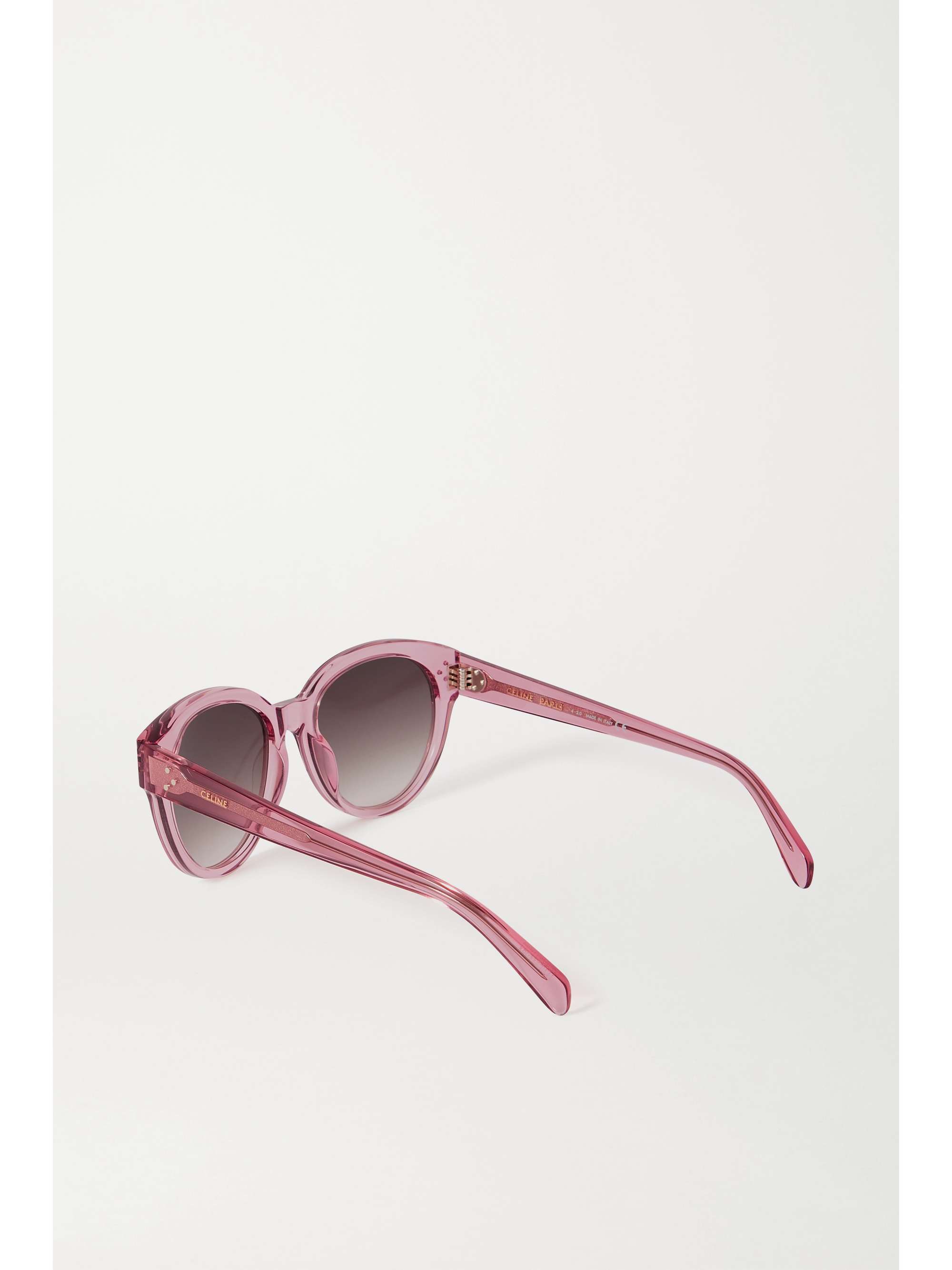 CELINE EYEWEAR Sonnenbrille mit rundem Rahmen aus Azetat