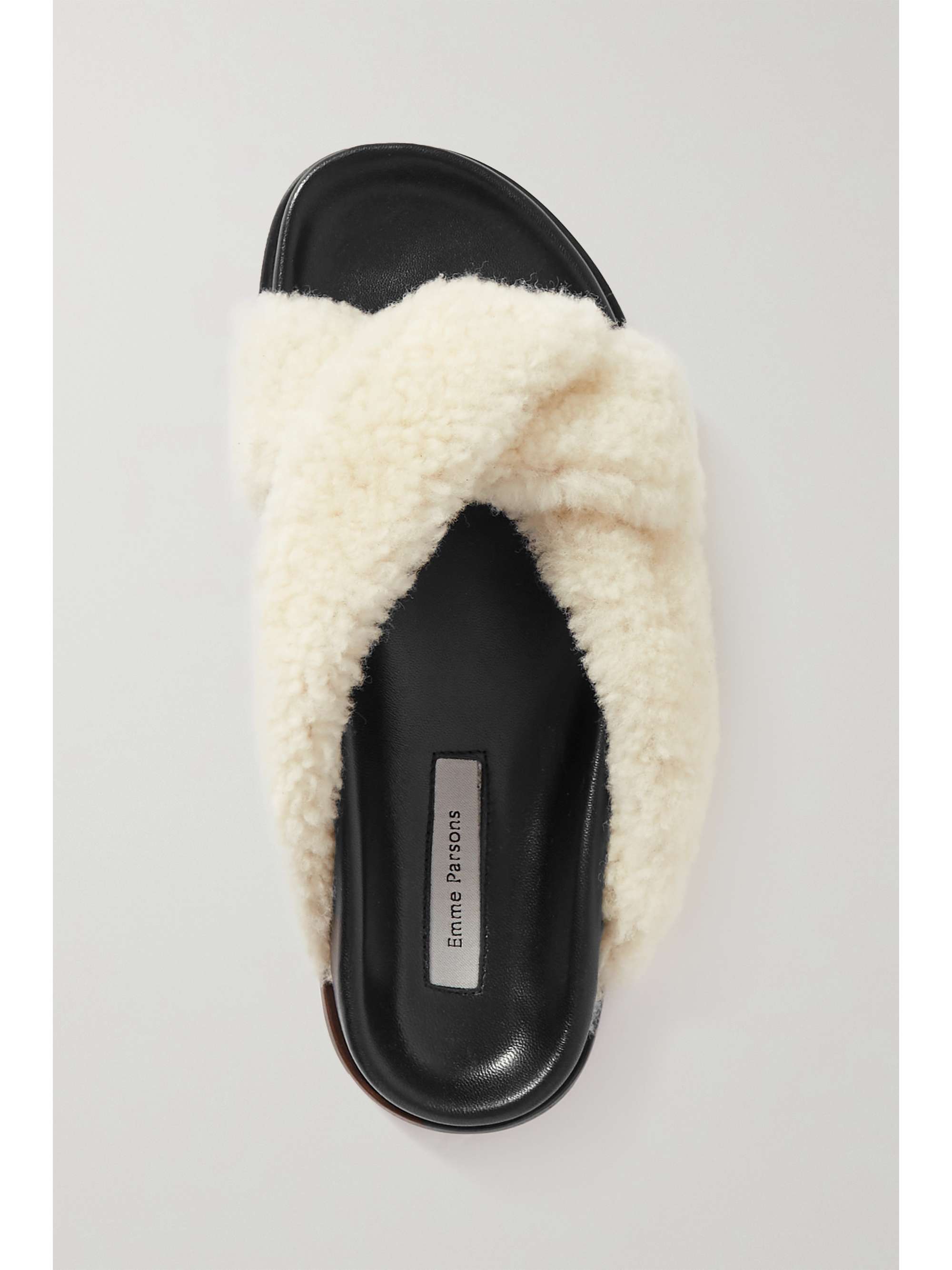 emme parsons leather slides