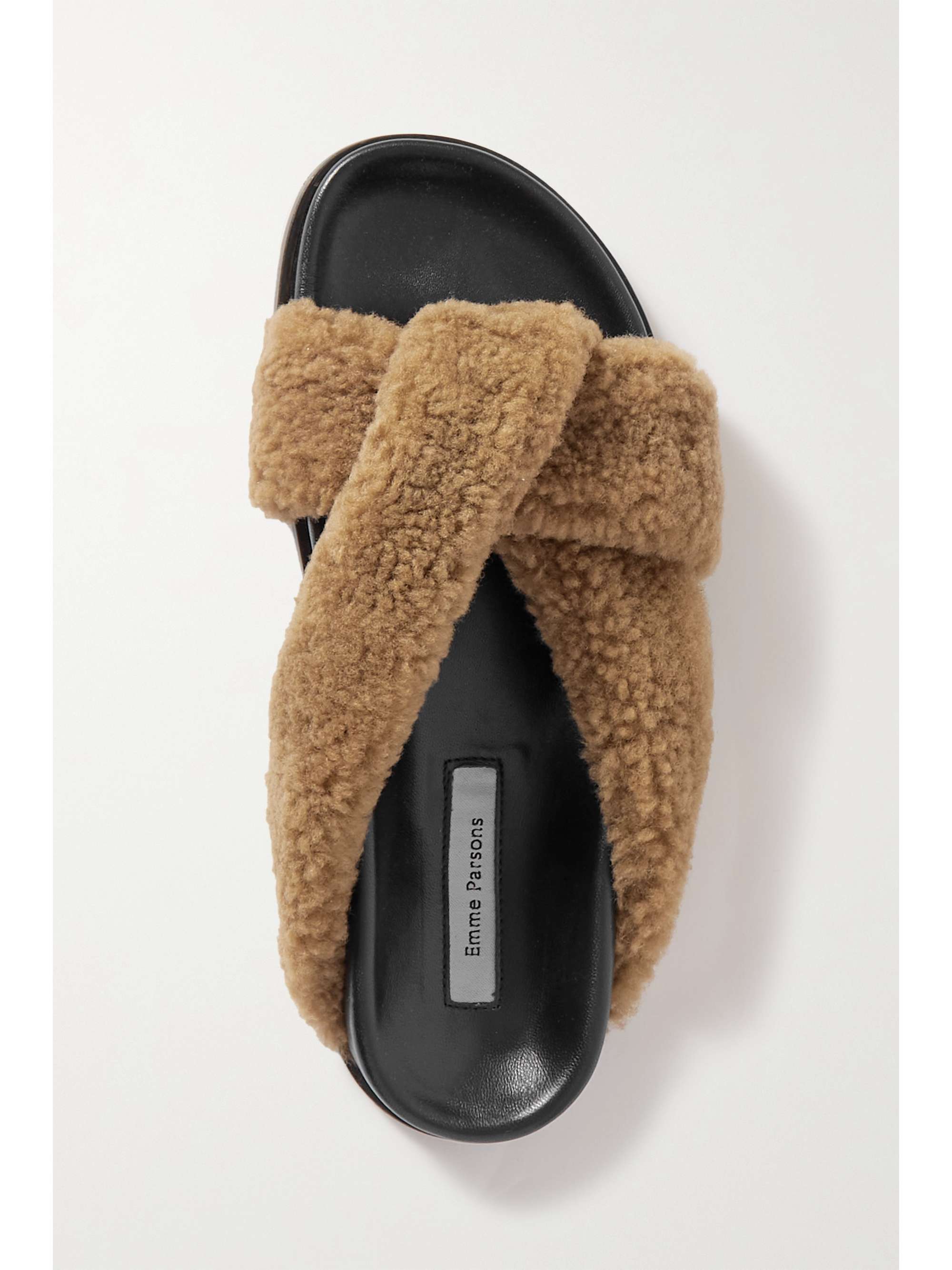 EMME PARSONS Leather slides