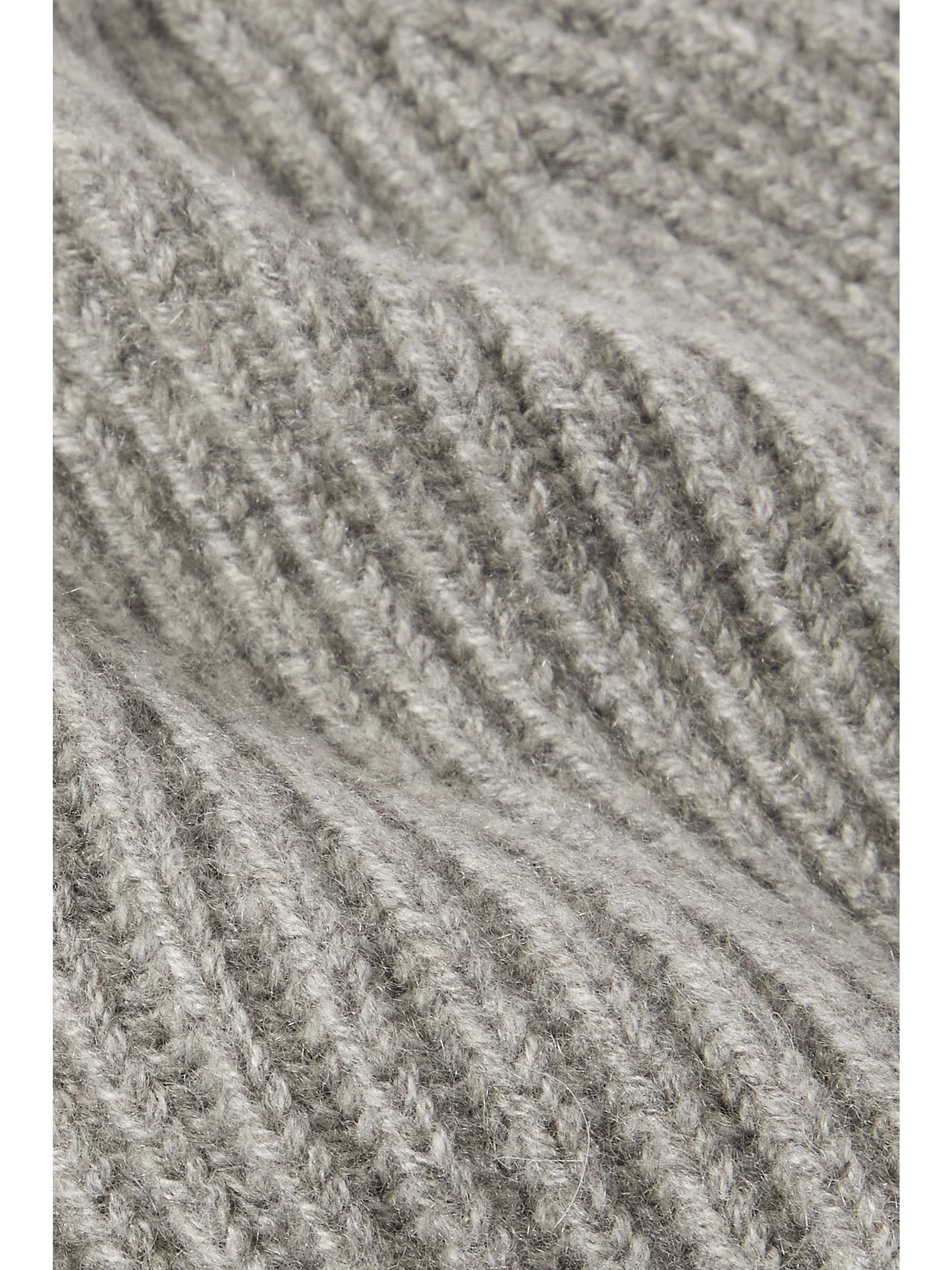 ALAÏA Ribbed cashmere beanie