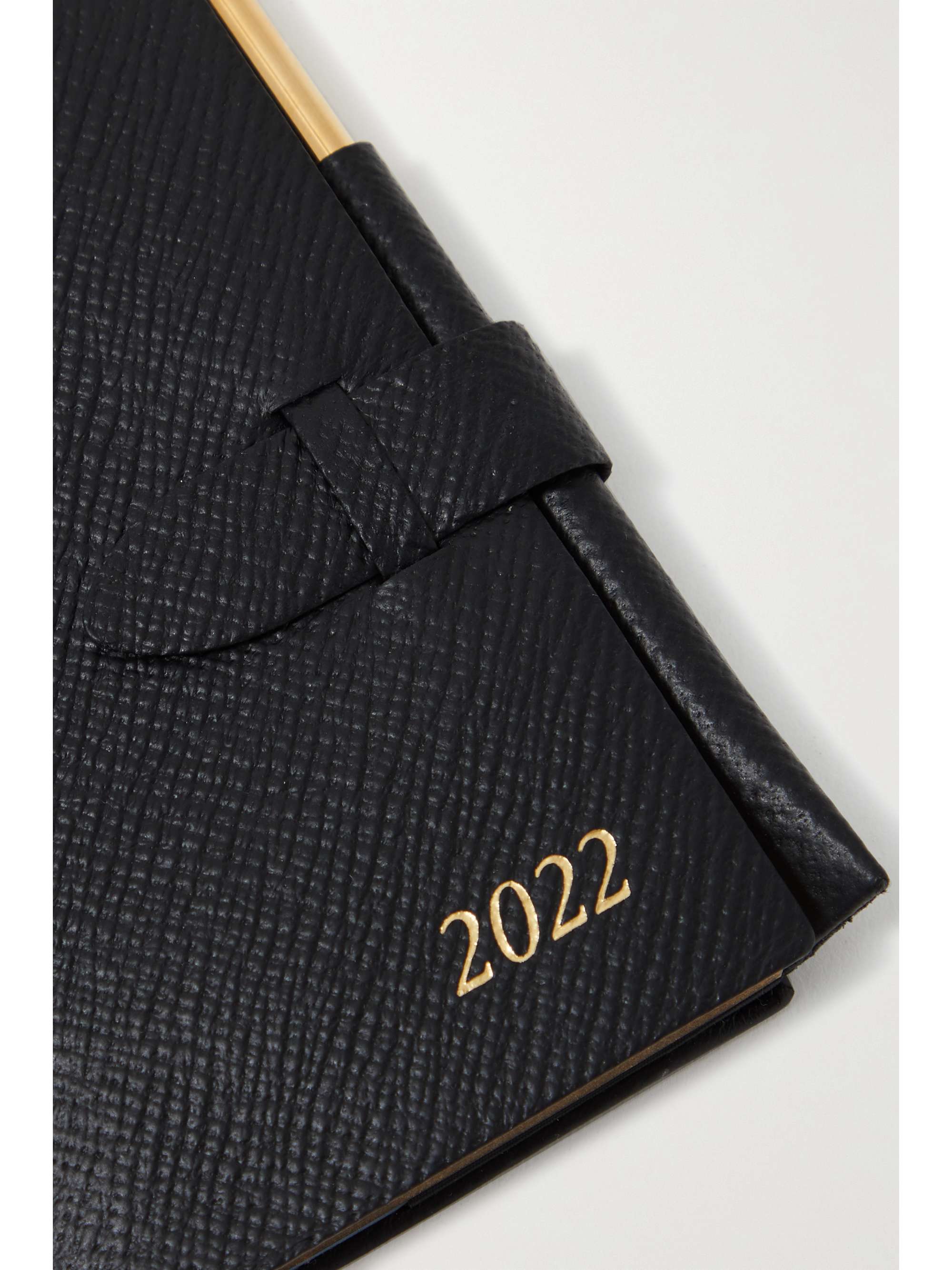 SMYTHSON The Wafer 2022 textured-leather diary