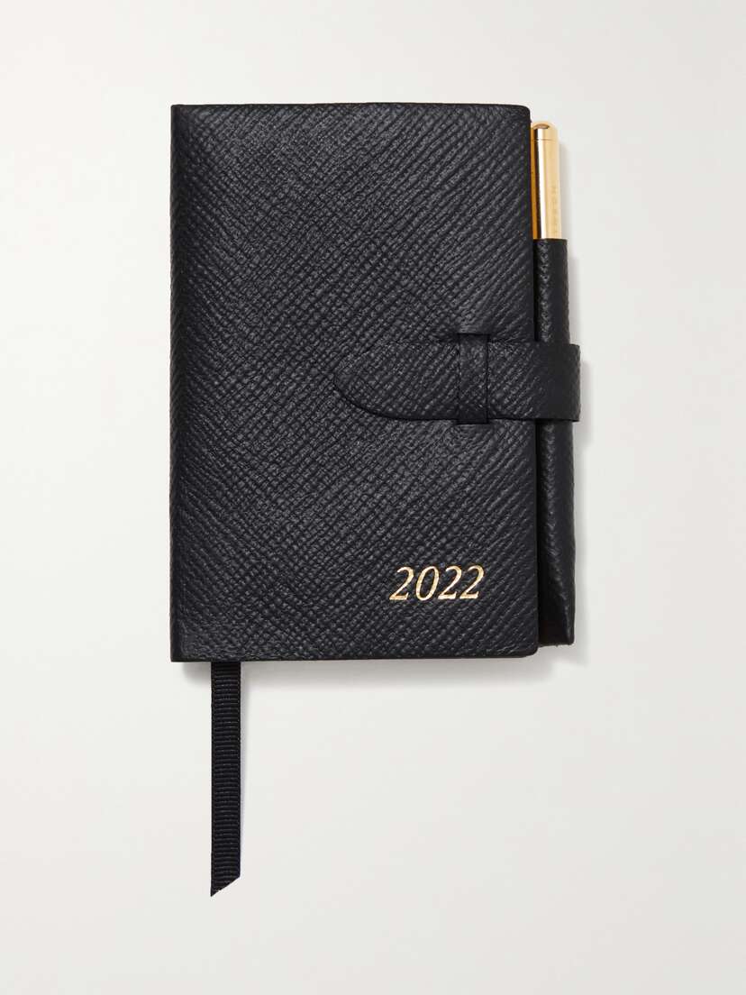 Smythson The Wafer 2022 Textured-leather Diary