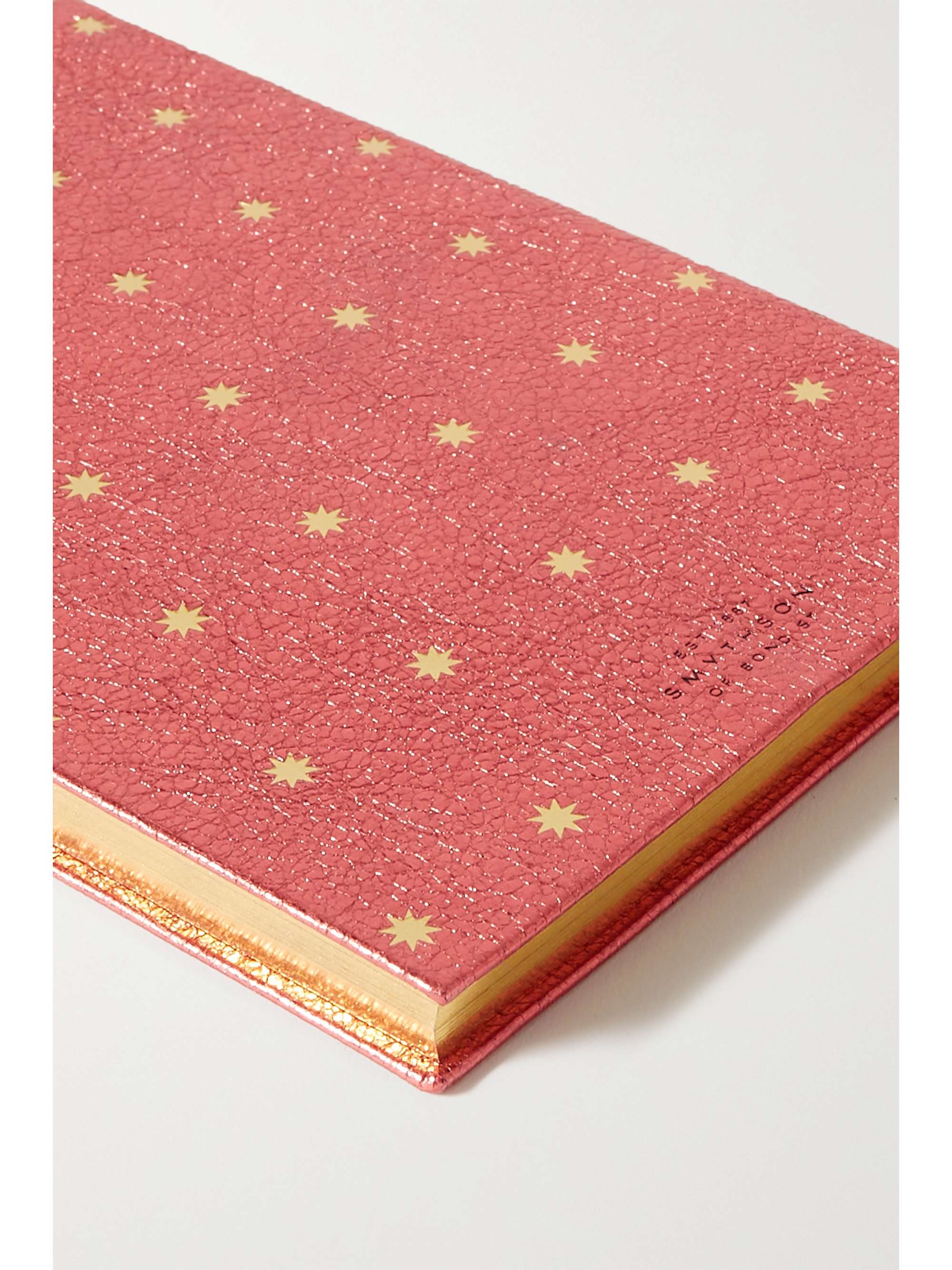 SMYTHSON Soho printed textured-leather diary