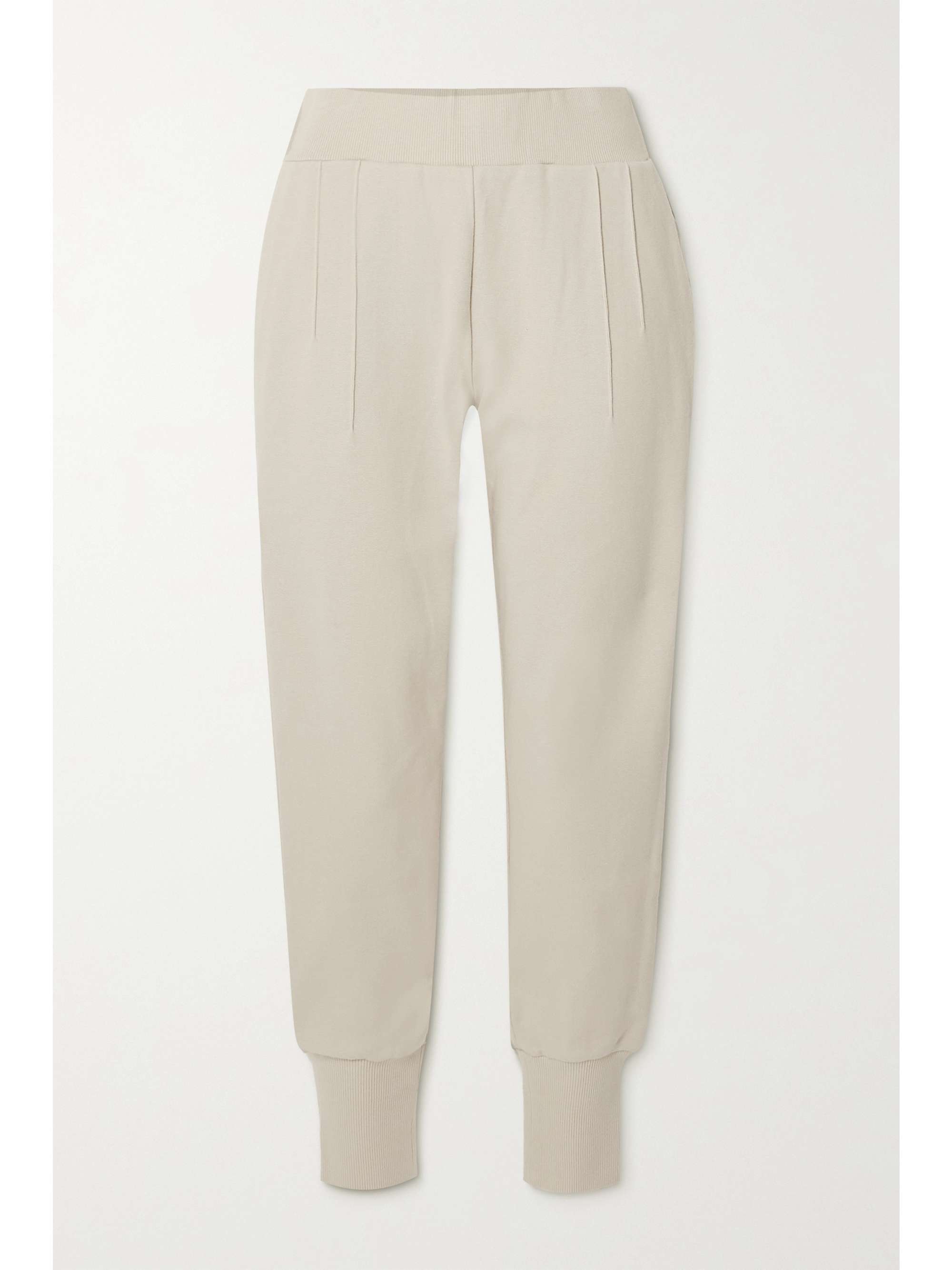 pique track pants