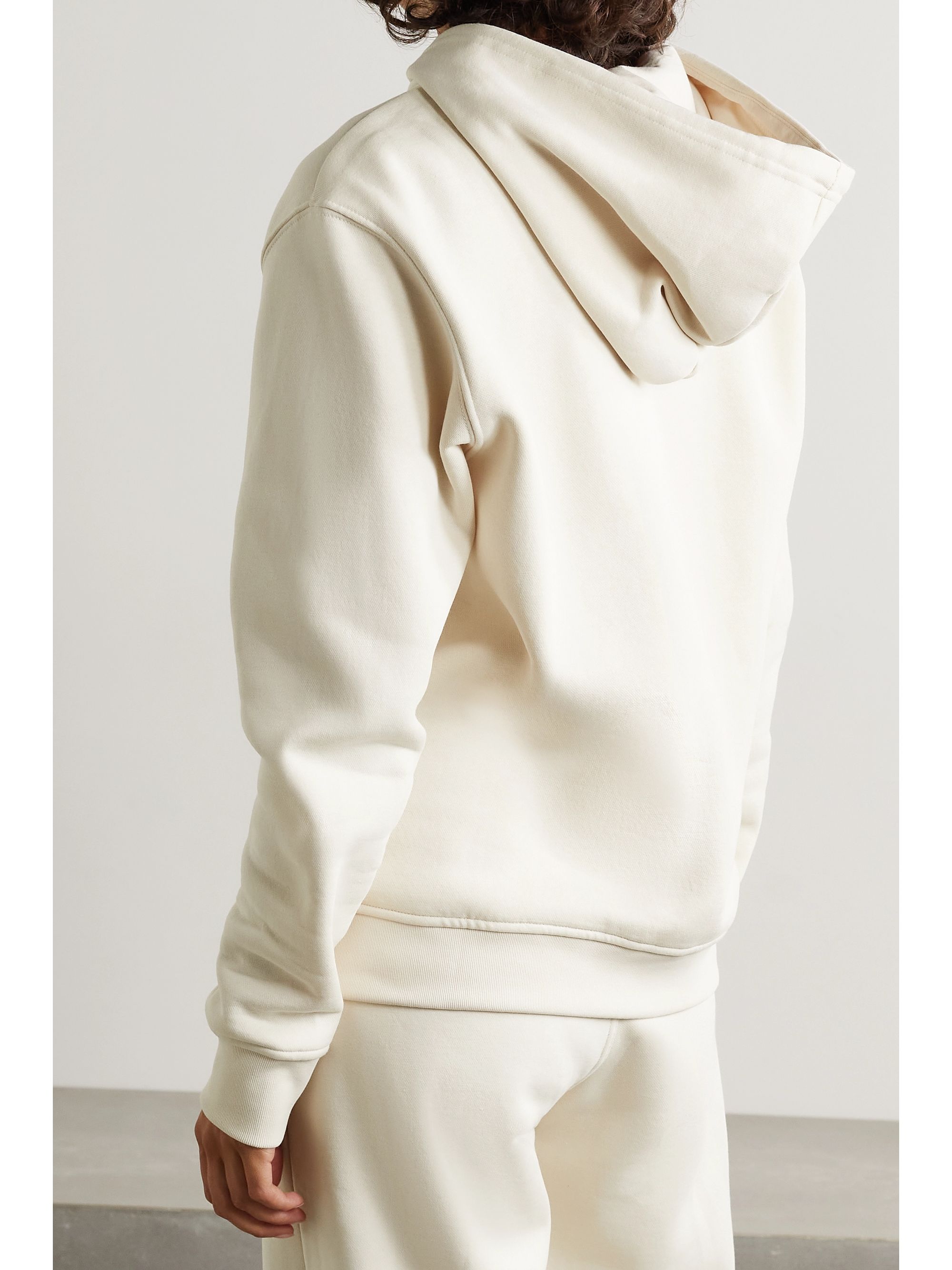 Essentials cotton-blend jersey hoodie Essentials cotton-blend jersey hoodie