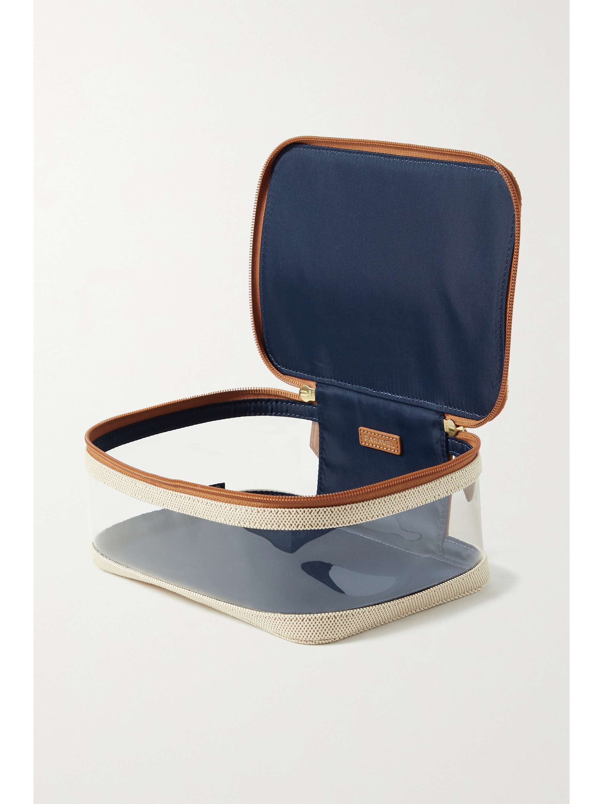 PARAVEL Trousse à maquillage en toile et cuir vegan See-All - NET SUSTAIN