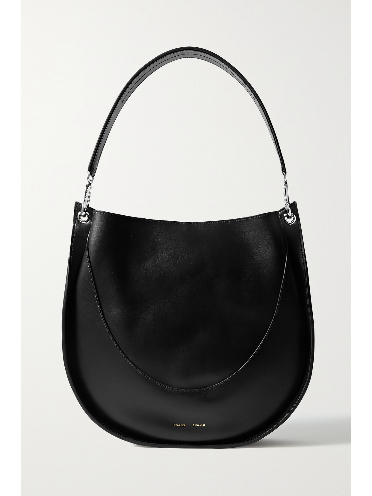 Arch Large Two-tone Leather Shoulder Bag