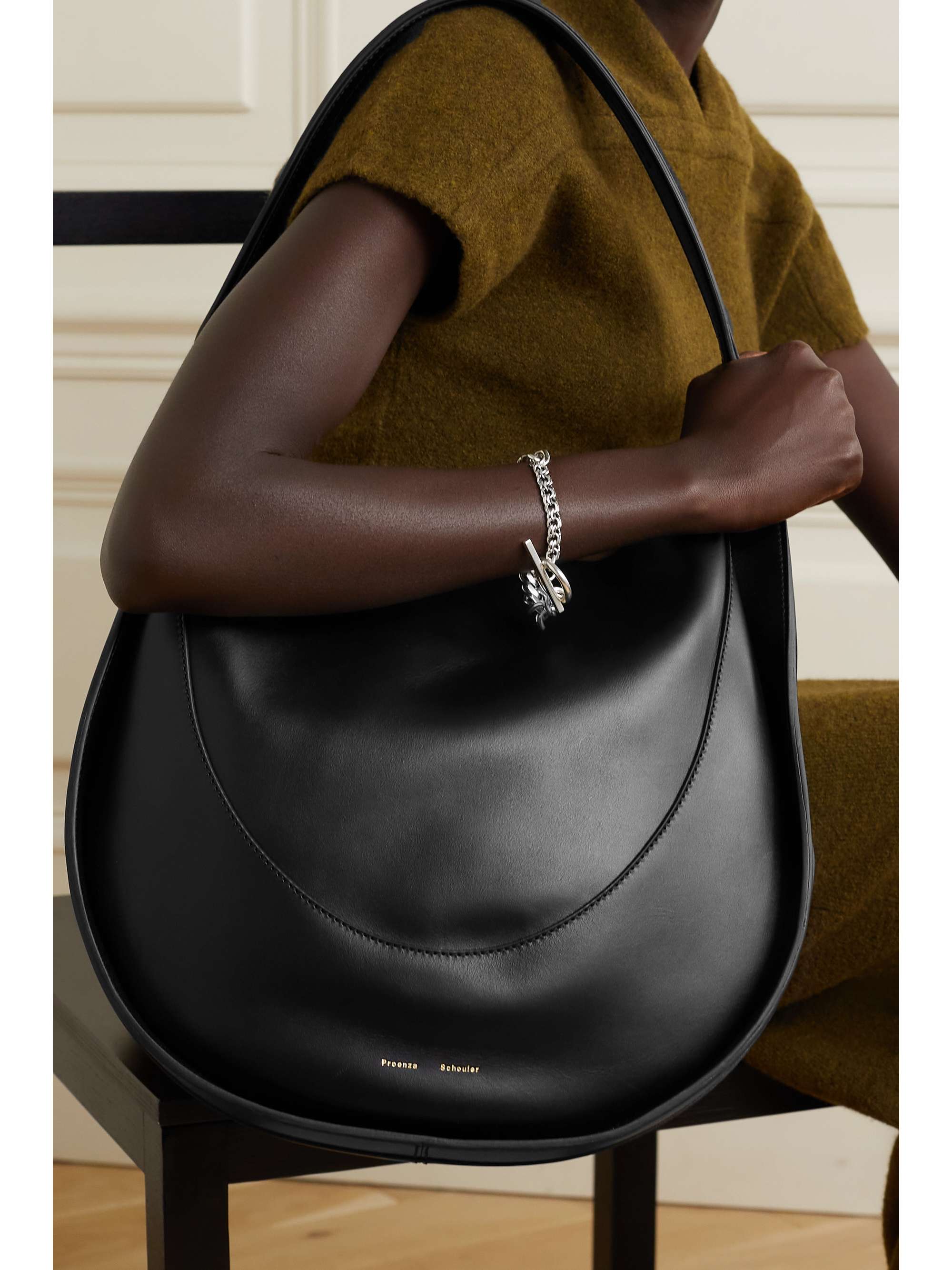 PROENZA SCHOULER Arch large two-tone leather shoulder bag
