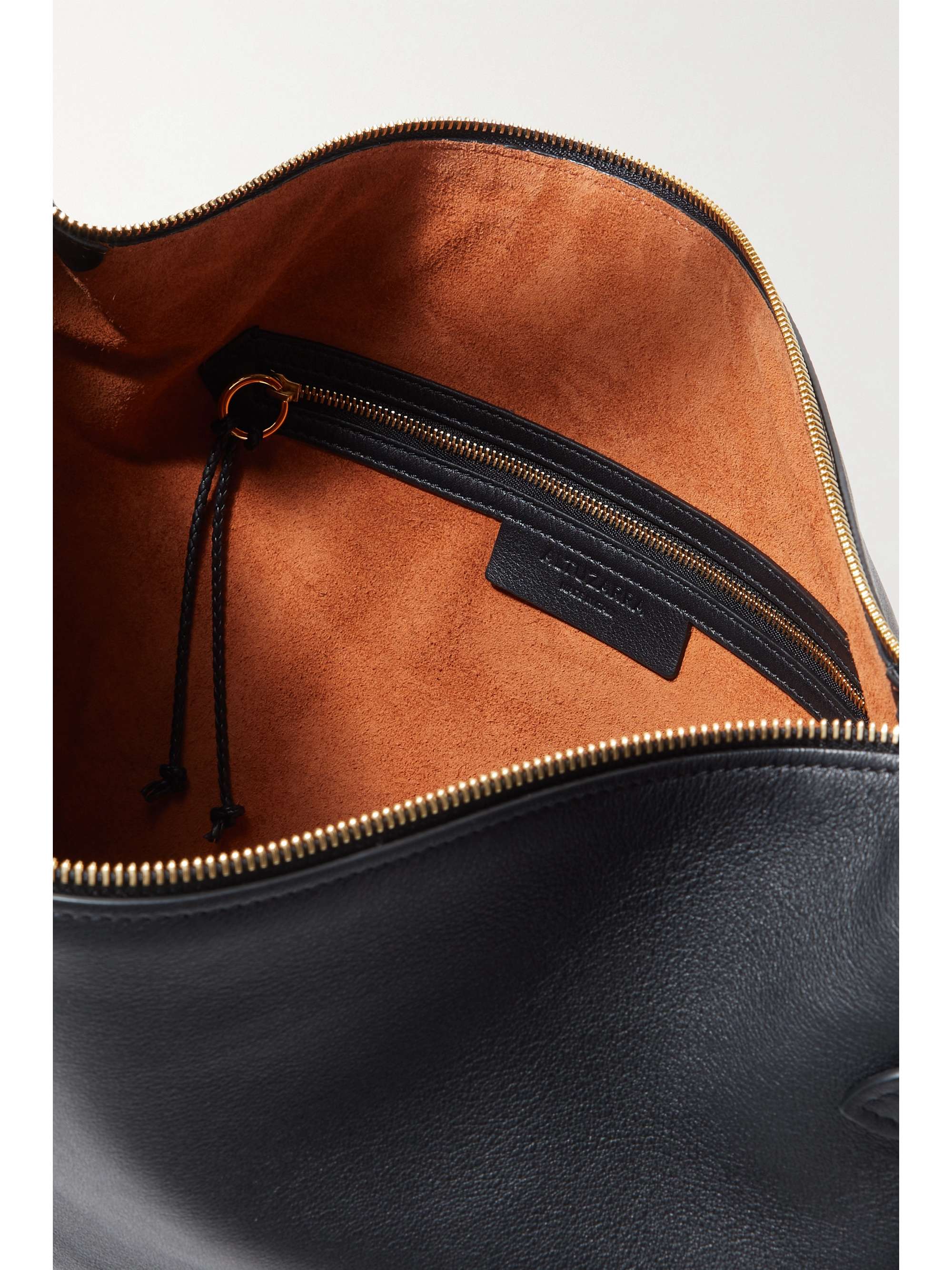 ALTUZARRA Play große Schultertasche aus Leder und Veloursleder mit Schnallen