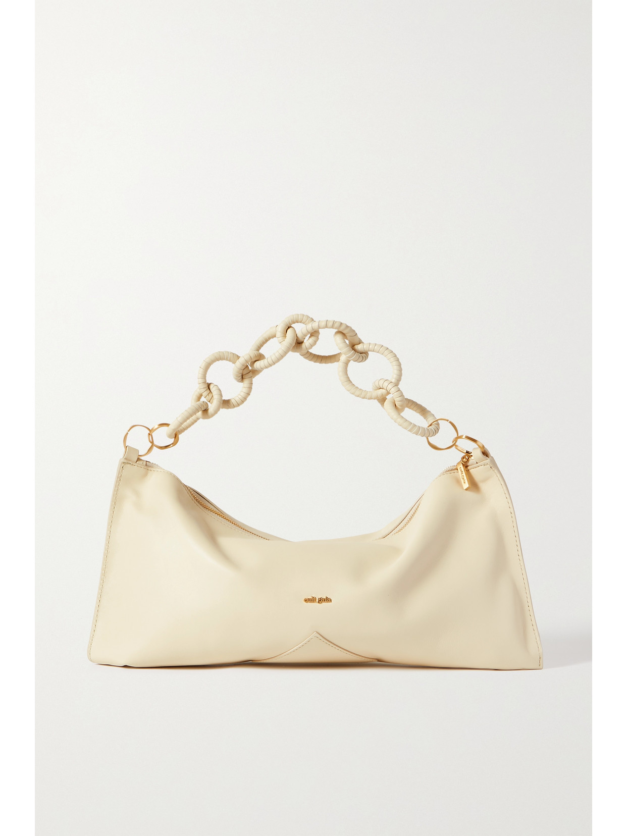 Cult Gaia Hera Mini Leather Shoulder Bag In White ModeSens