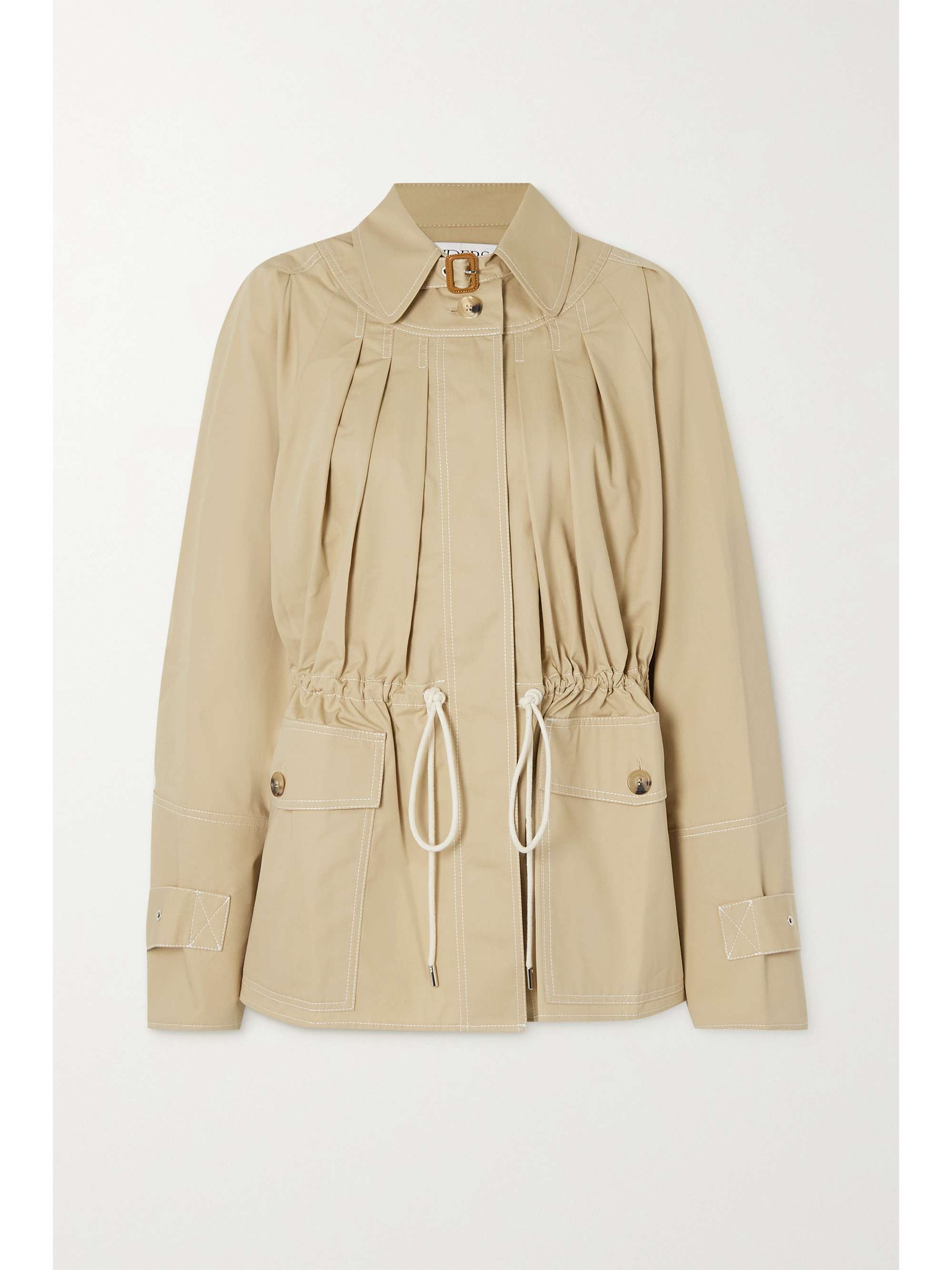 beige twill jacket