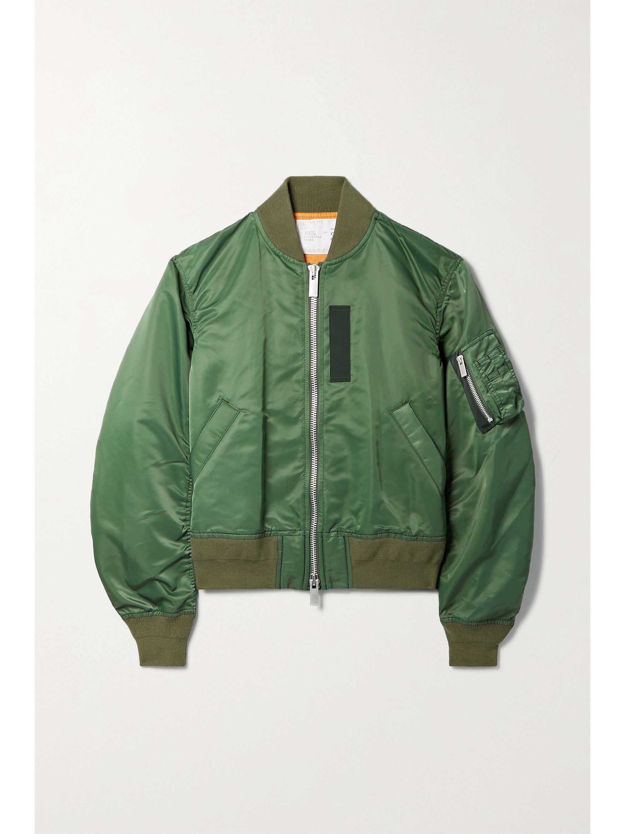 SACAI Shell bomber jacket