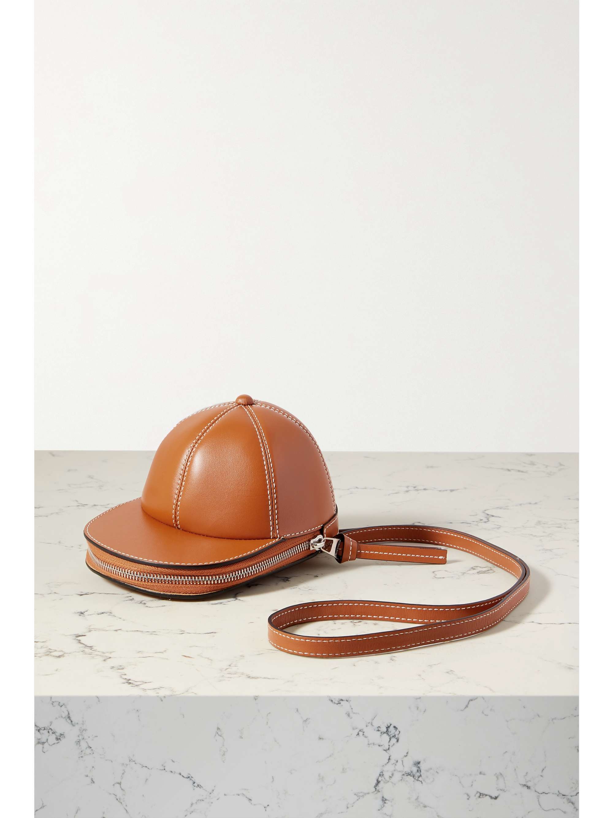 Tan Cap leather shoulder bag | JW 