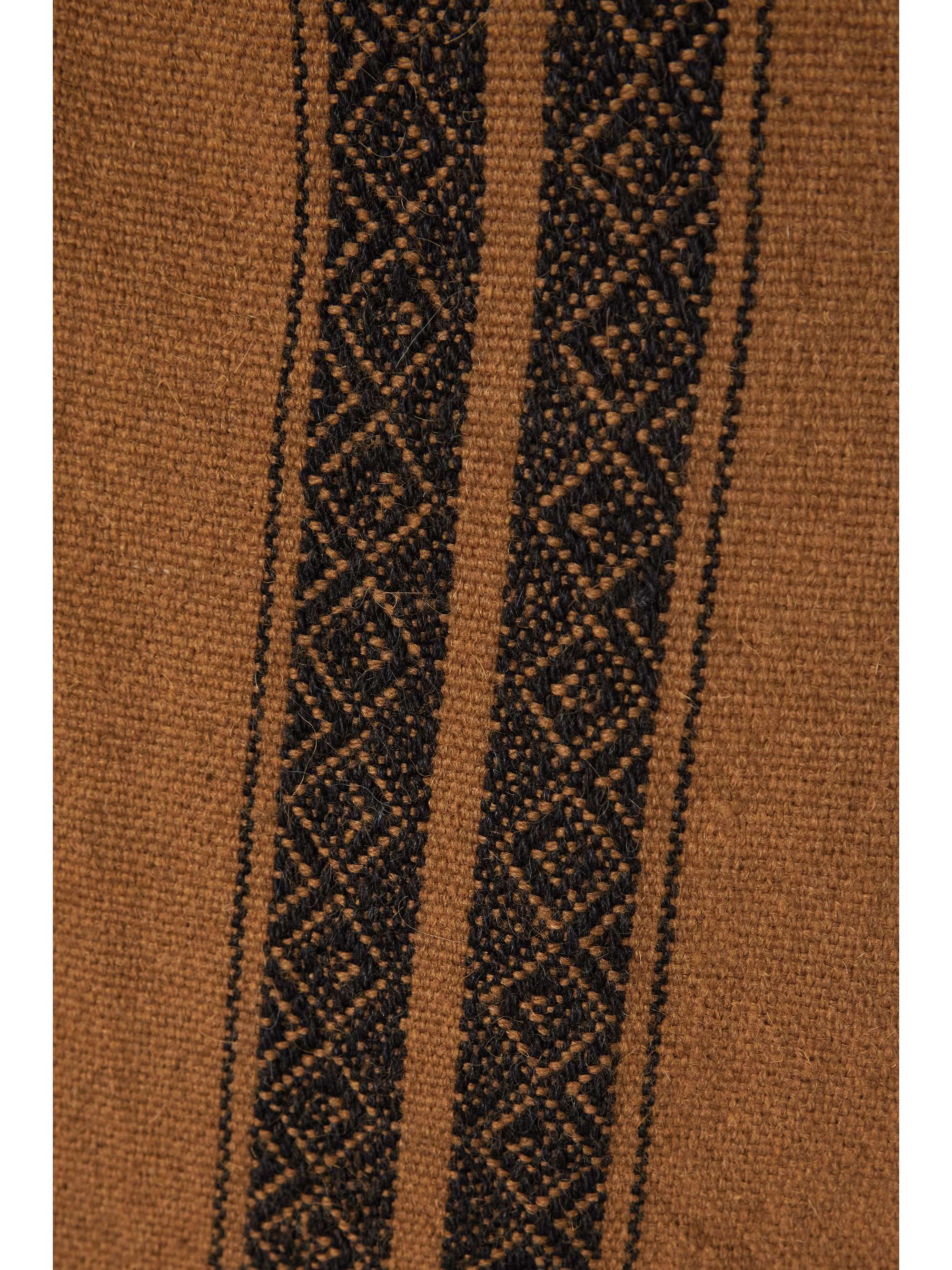ÀCHEVAL PAMPA Fringed llama and wool-blend jacquard scarf