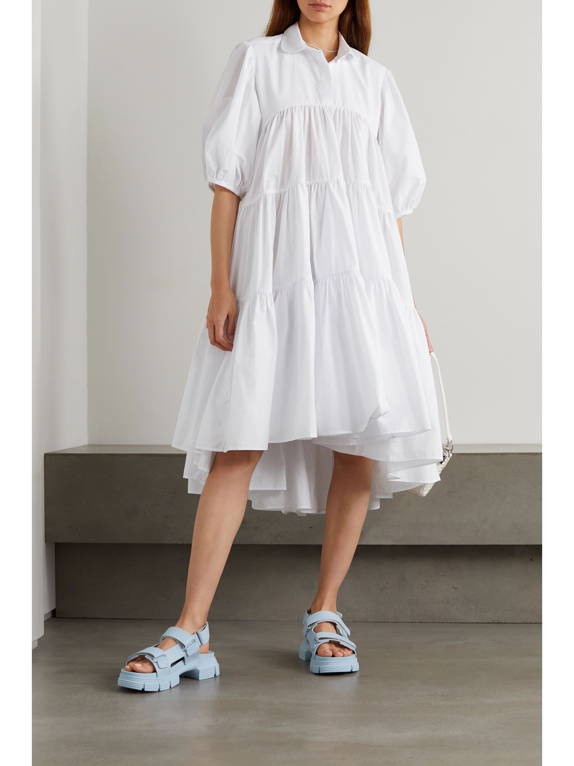 Cecilie bahnsen white dress Clearance