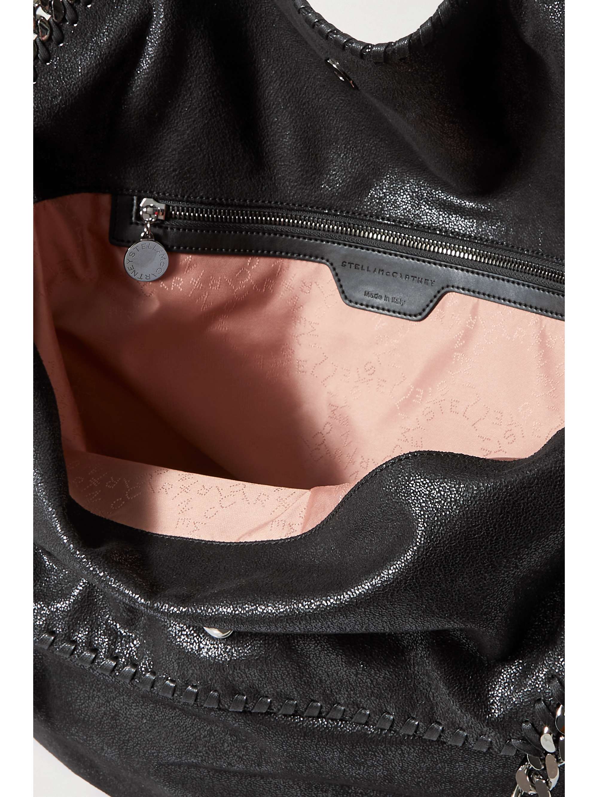 STELLA MCCARTNEY The Falabella large vegetarian brushed-leather tote
