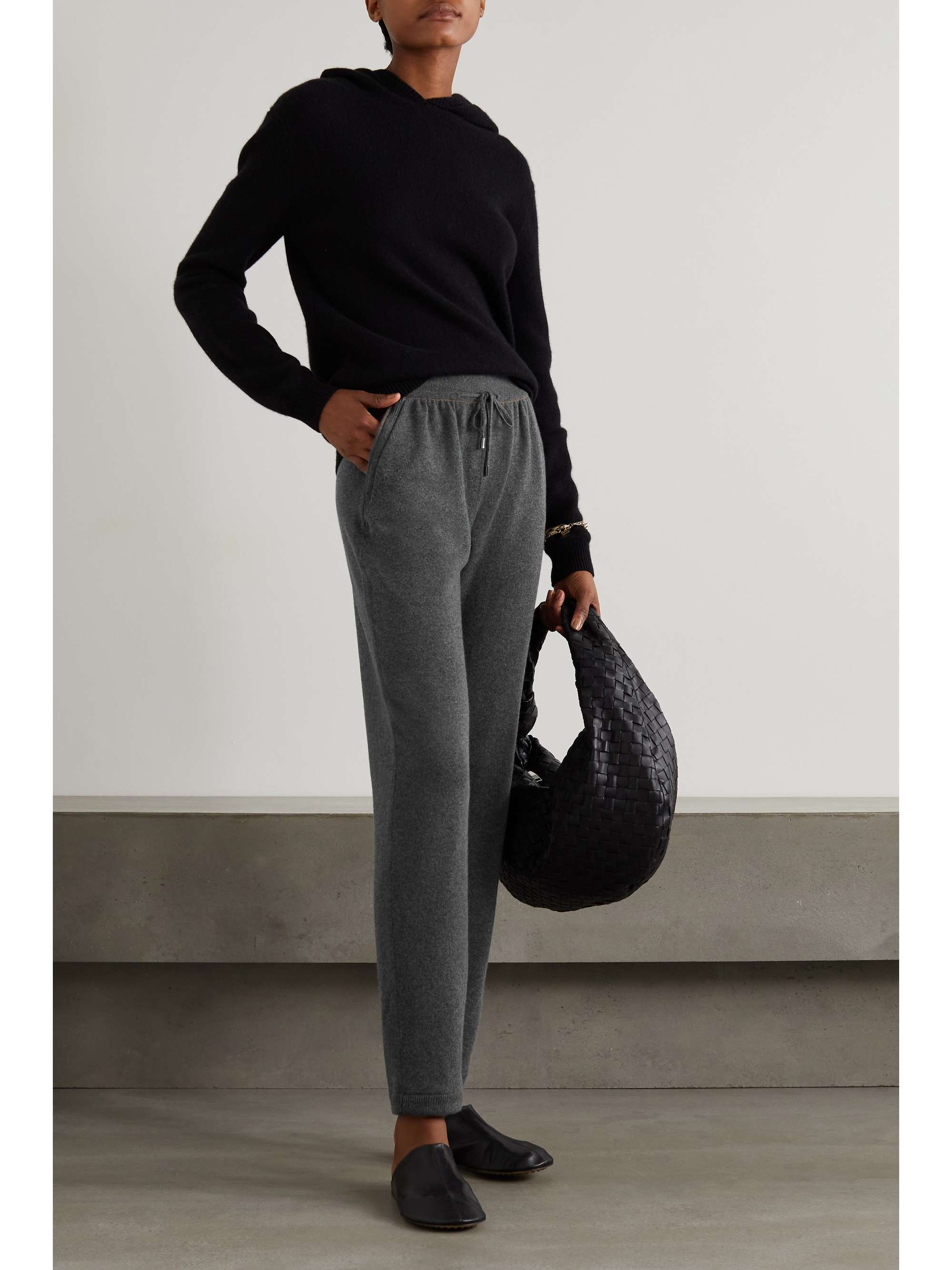 LORO PIANA Cashmere track pants