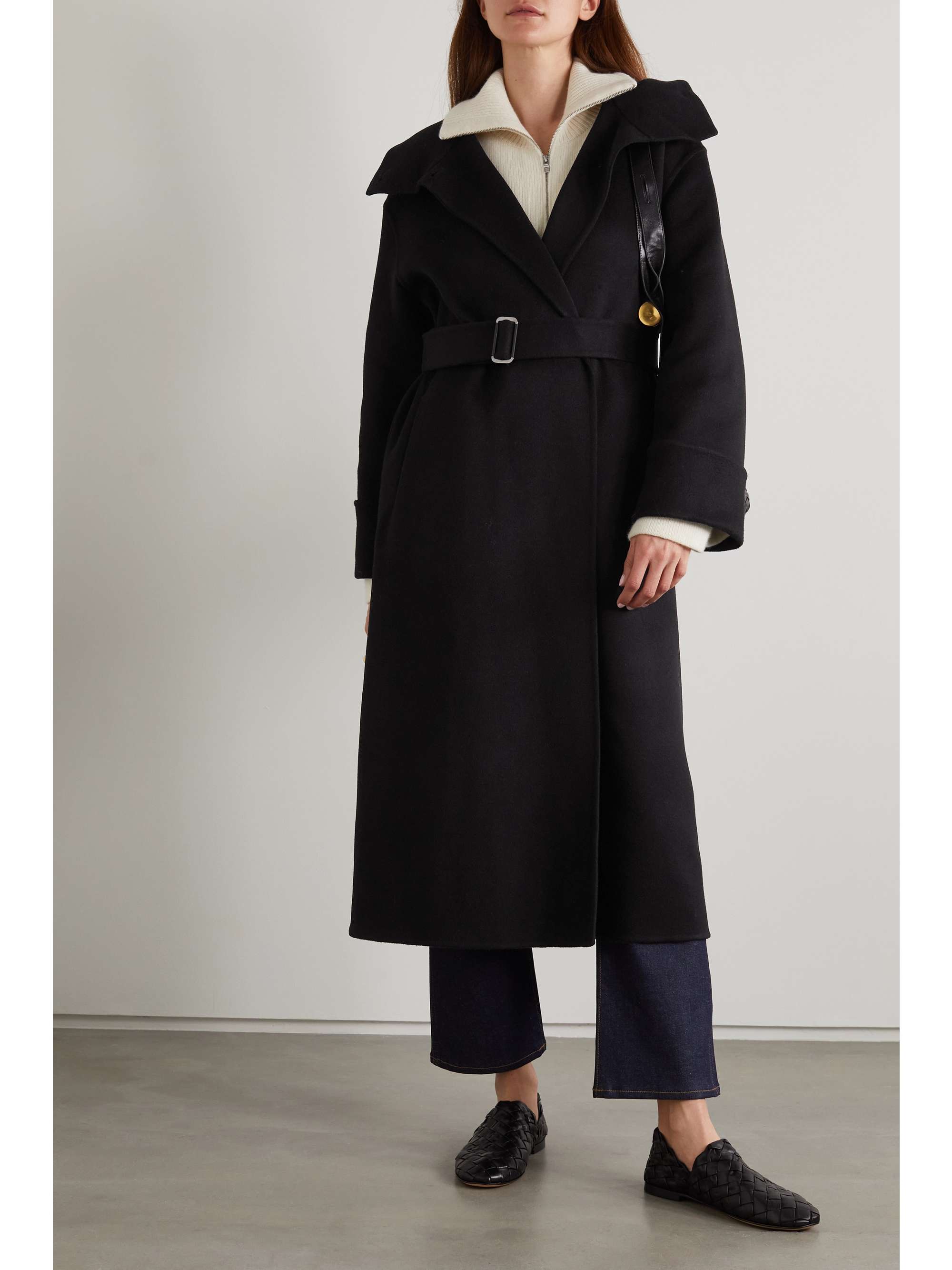 LORO PIANA Alexandre belted cashmere coat