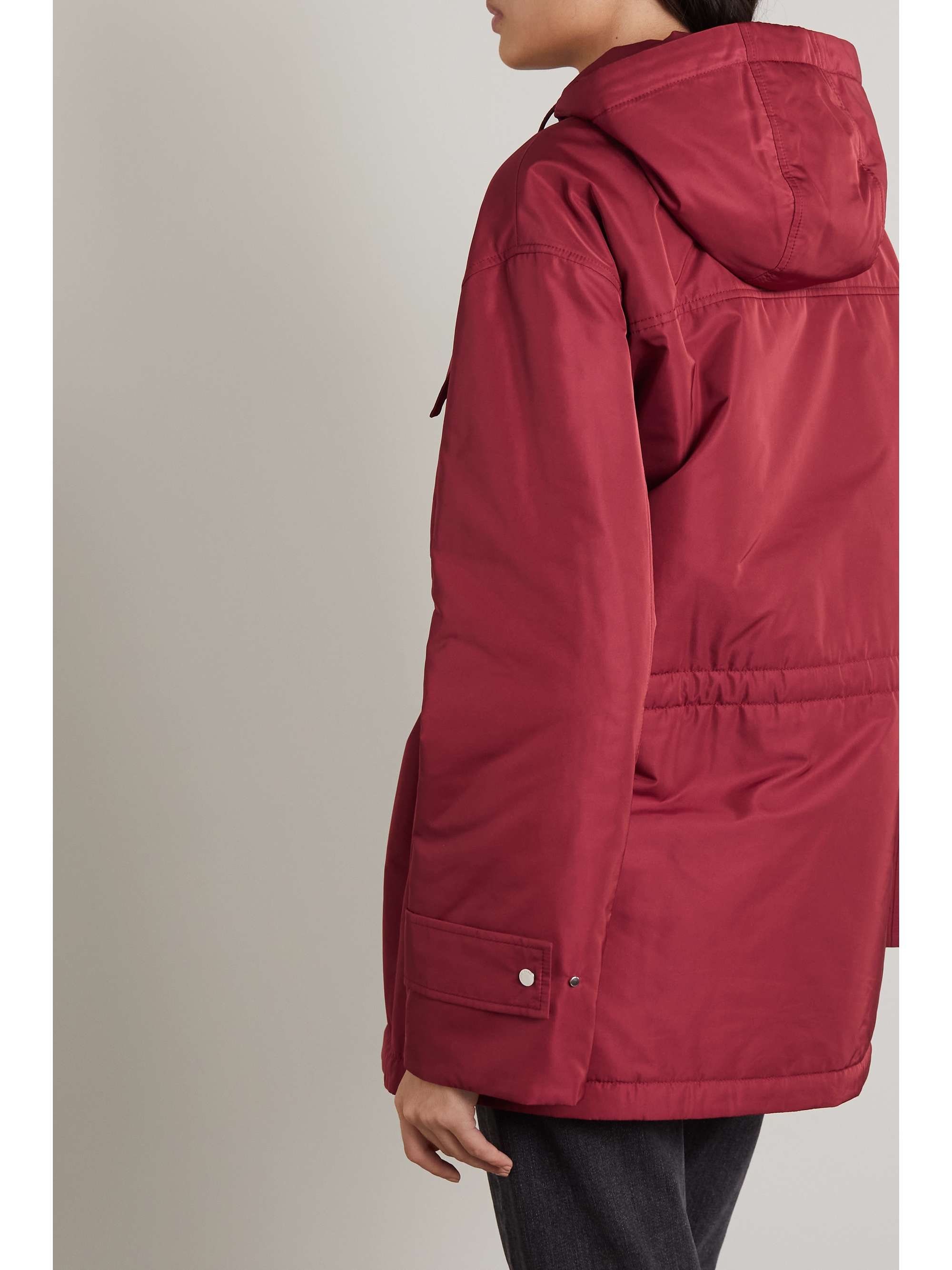 LORO PIANA Hooded padded shell jacket