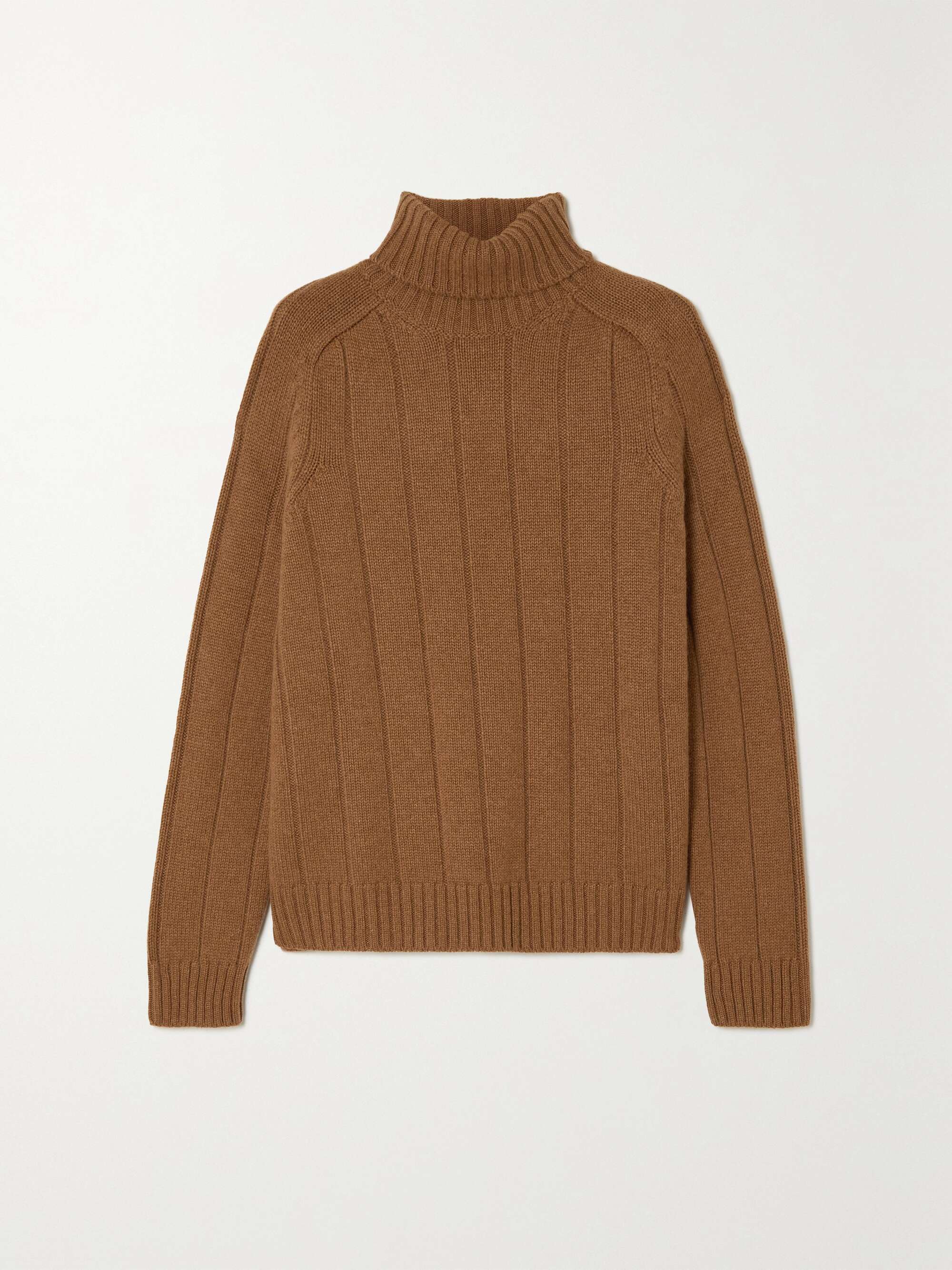 ladies navy roll neck jumper