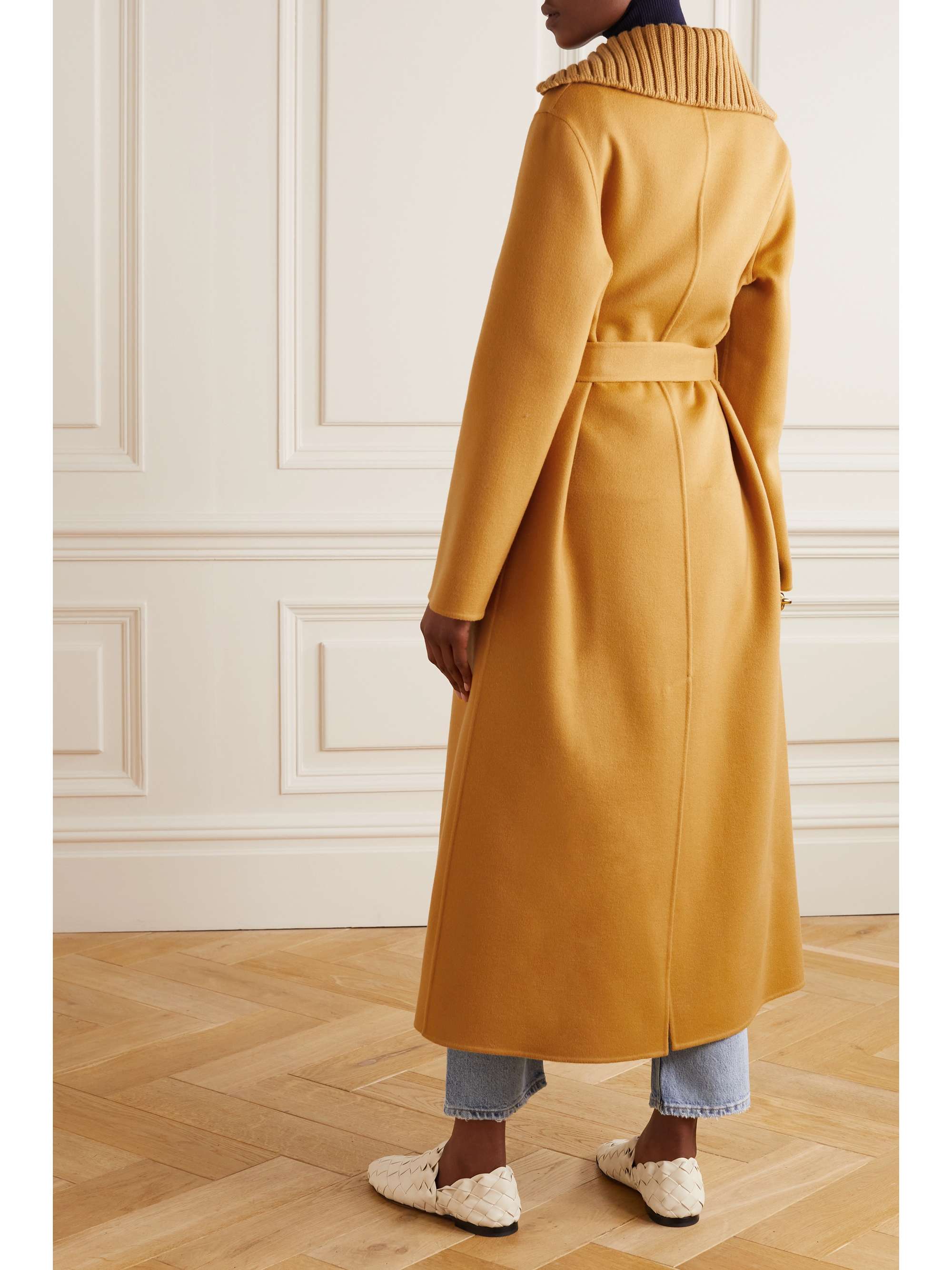 LORO PIANA Arvel Mantel aus Kaschmir mit Gürtel