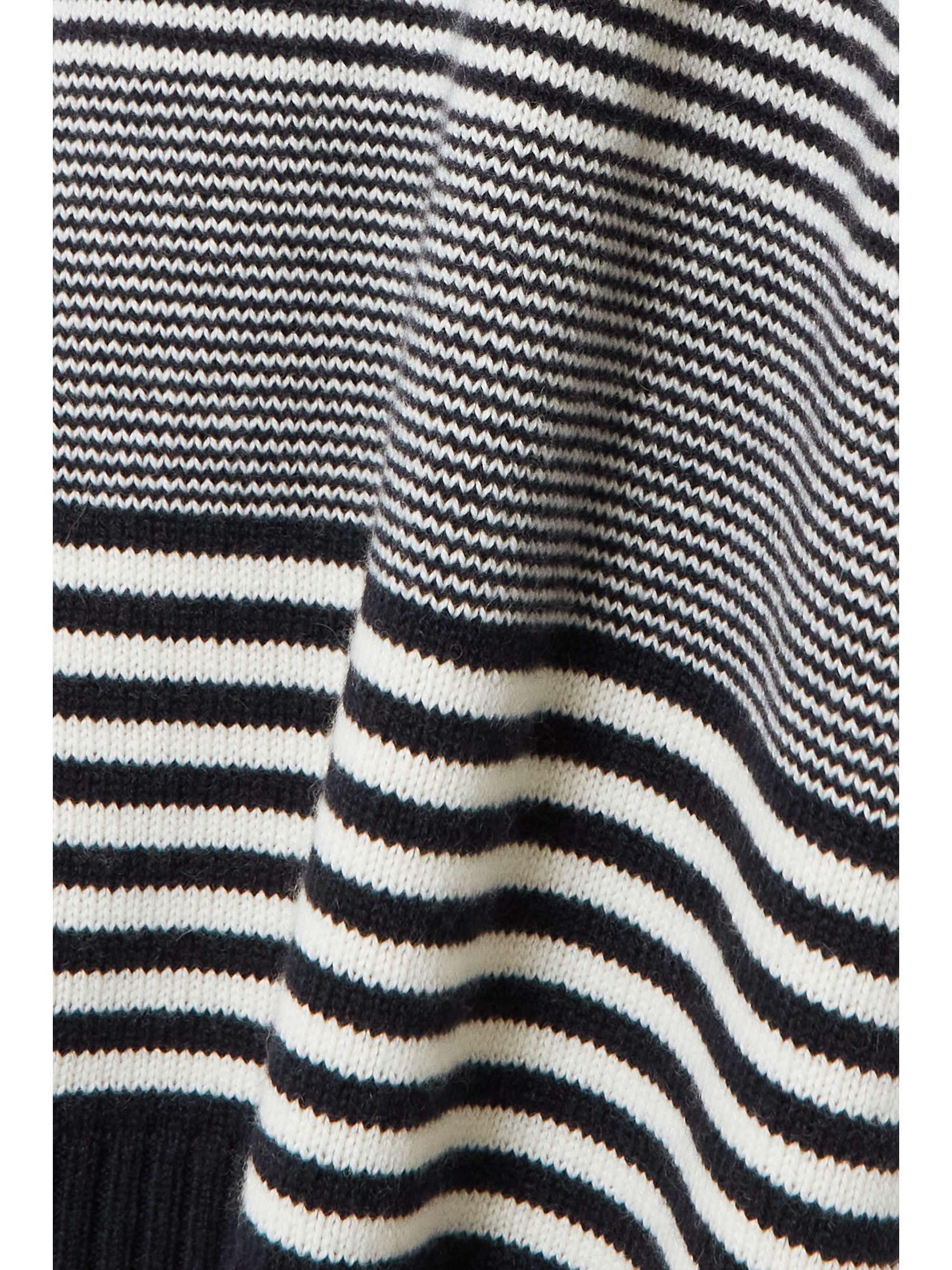 LORO PIANA Dolcevita striped cashmere turtleneck sweater