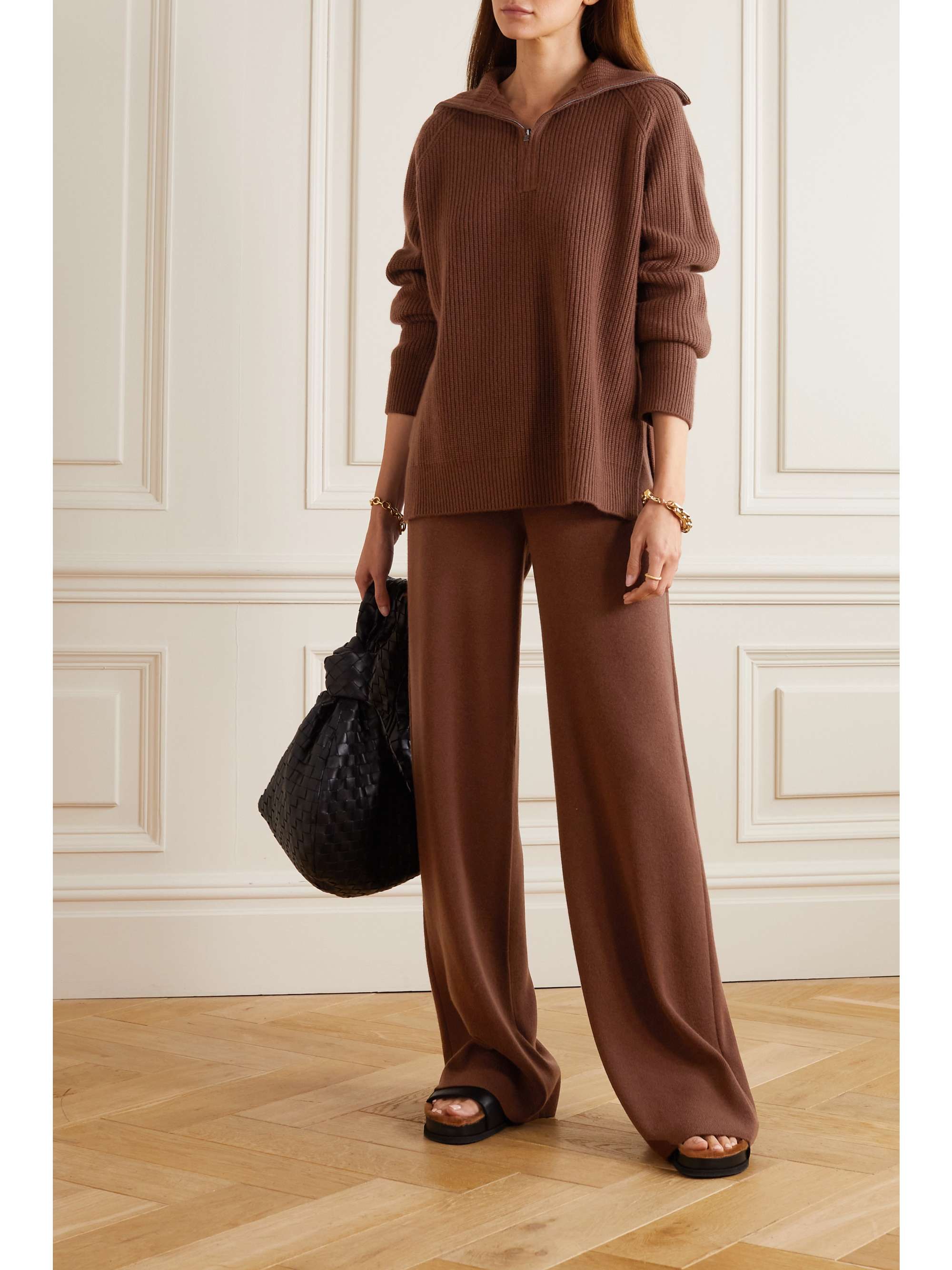 LORO PIANA Pullover aus geripptem Kaschmir