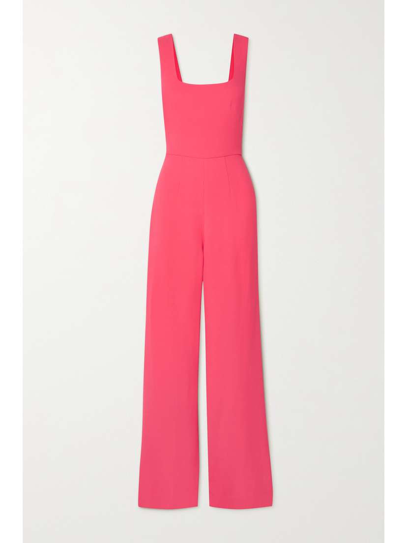 Saloni Jules Crepe Jumpsuit