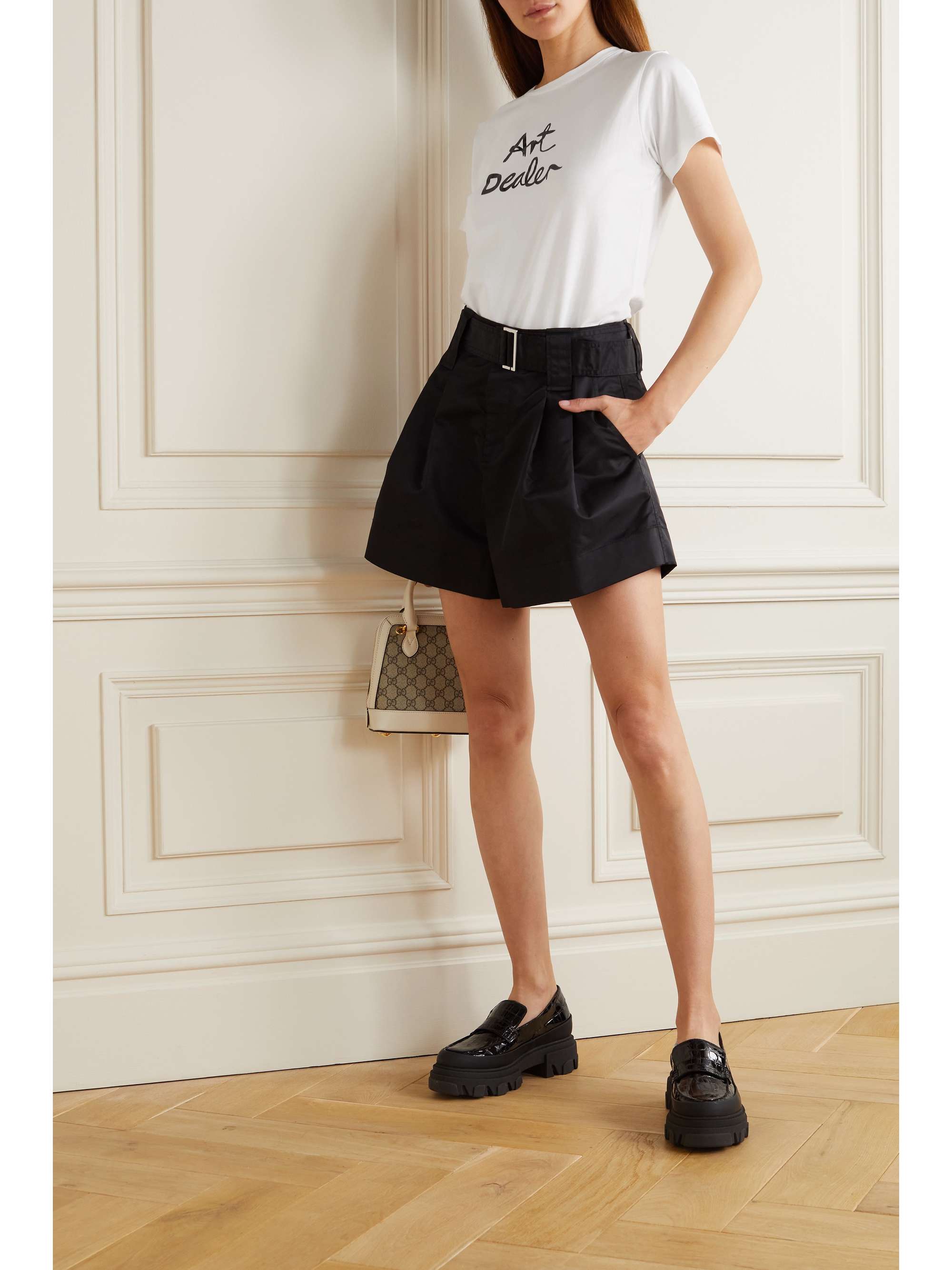 BELLA FREUD Art Dealer printed organic cotton-jersey T-shirt