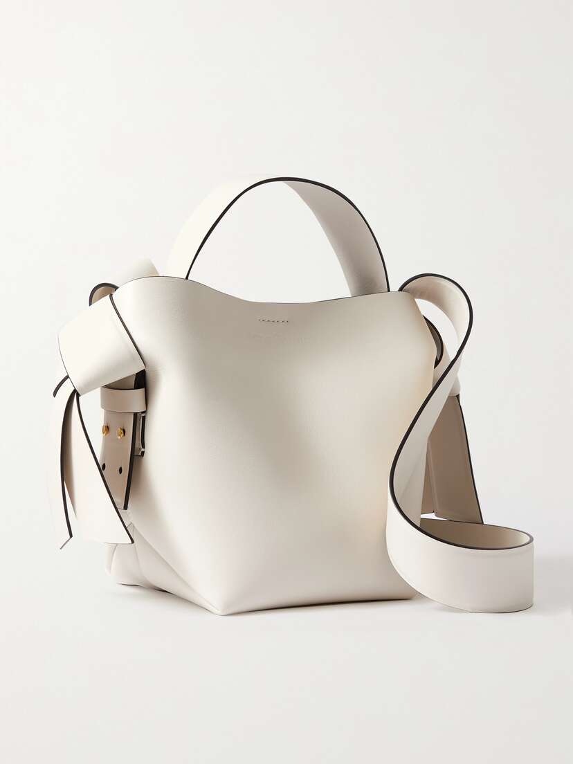 Acne Studios Musubi Mini Knotted Leather Shoulder Bag