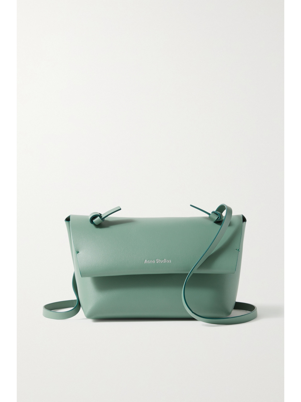 Acne Studios - Mini Leather Shoulder Bag - Green - one size