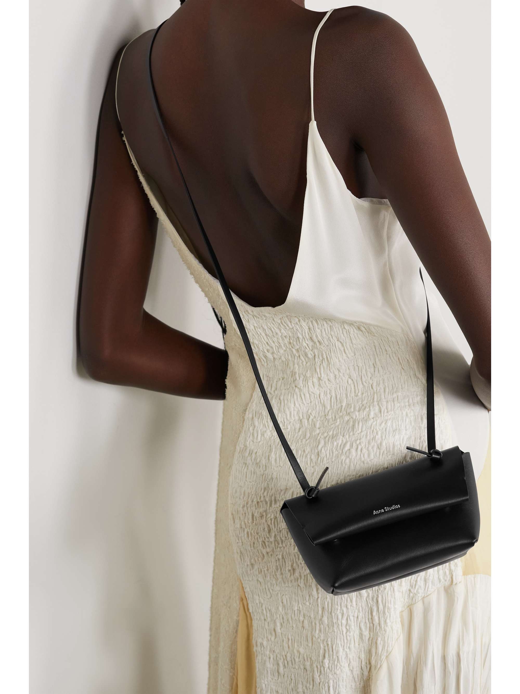 ACNE STUDIOS Mini leather shoulder bag