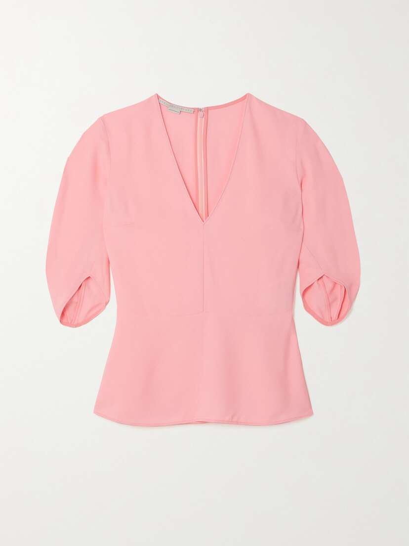Stella McCartney + Net Sustain Melody Crepe Top
