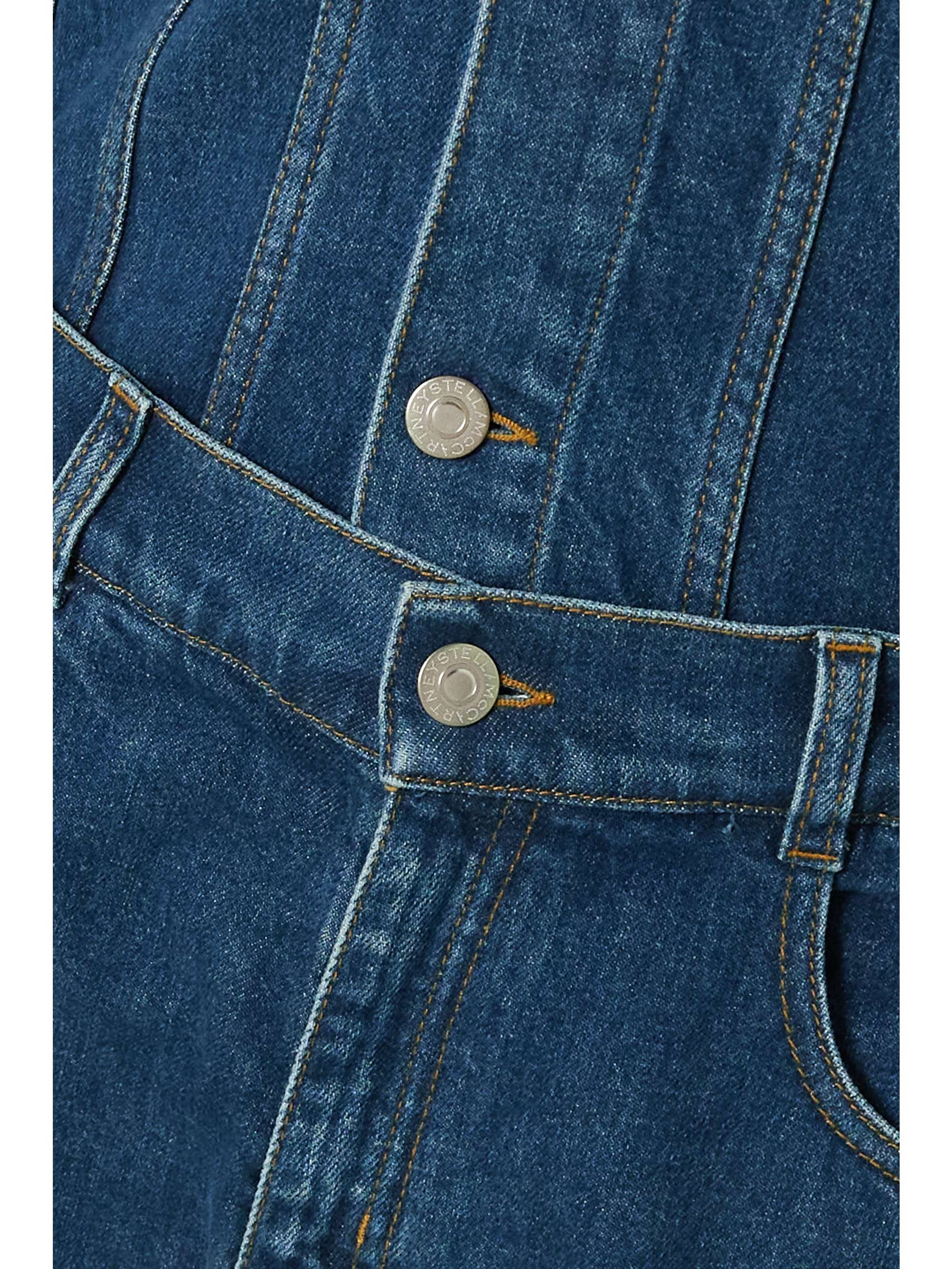 STELLA MCCARTNEY + NET SUSTAIN organic denim jumpsuit