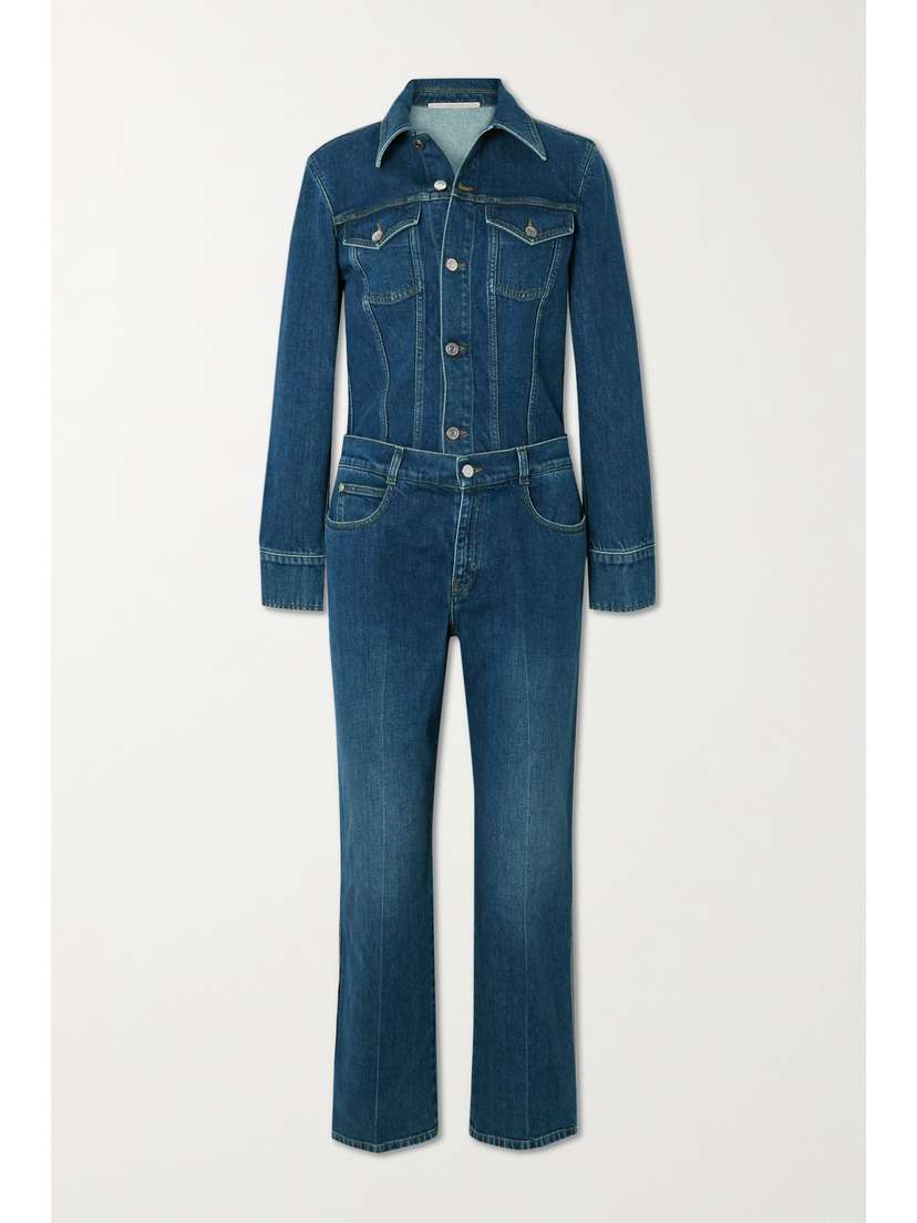 Stella McCartney + Net Sustain Organic Denim Jumpsuit