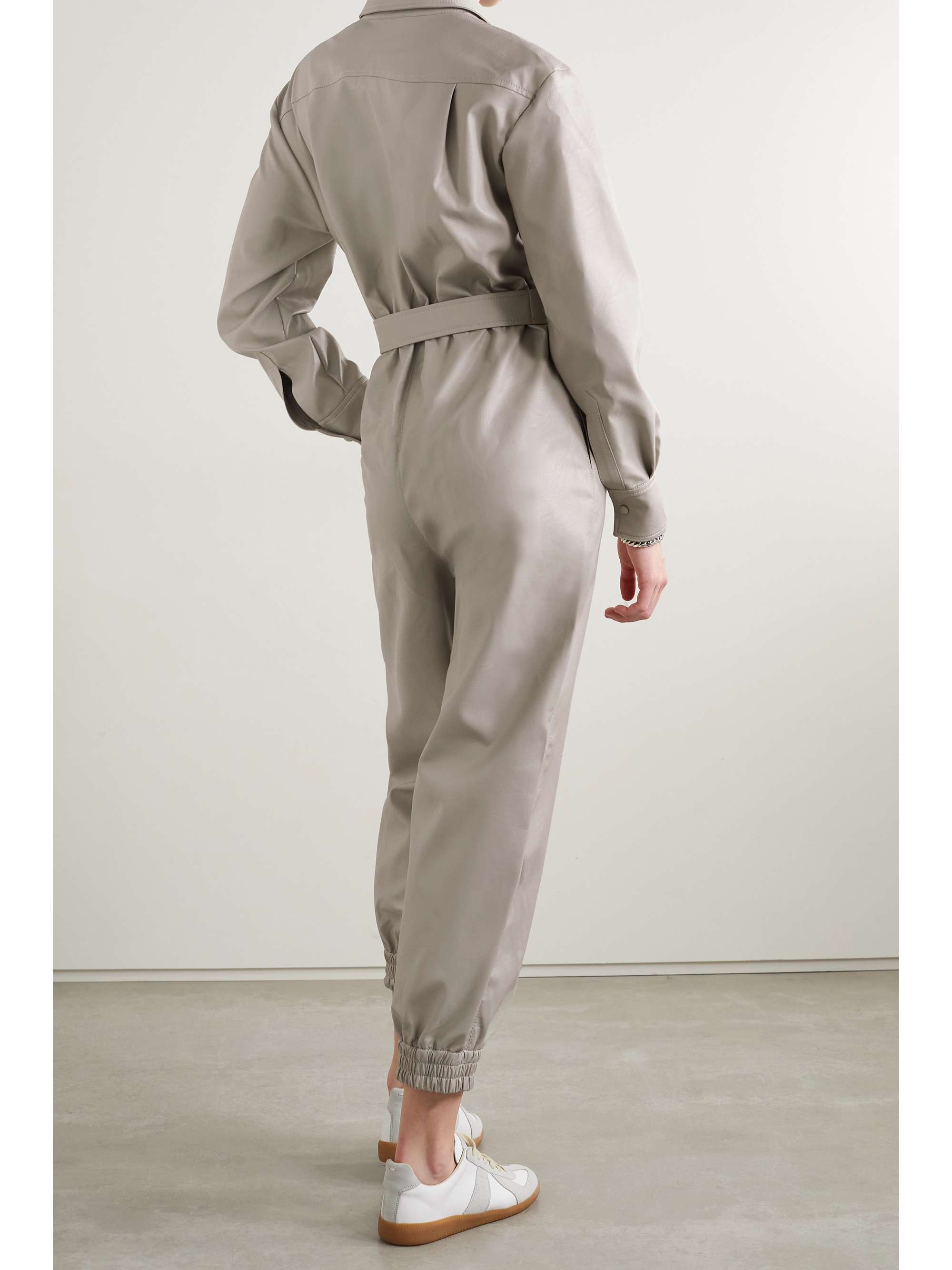 STELLA MCCARTNEY Mira vegetarian leather jumpsuit